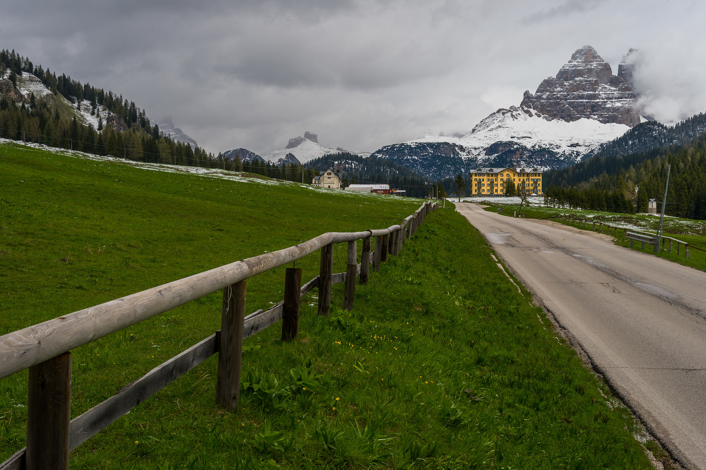 Taking two steps, towards Misurina...