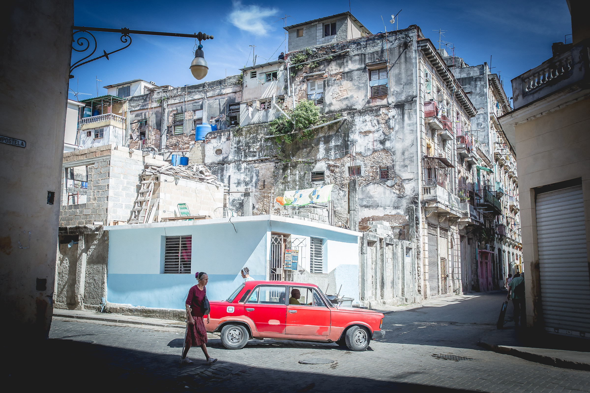In the streets of Habana Vieja