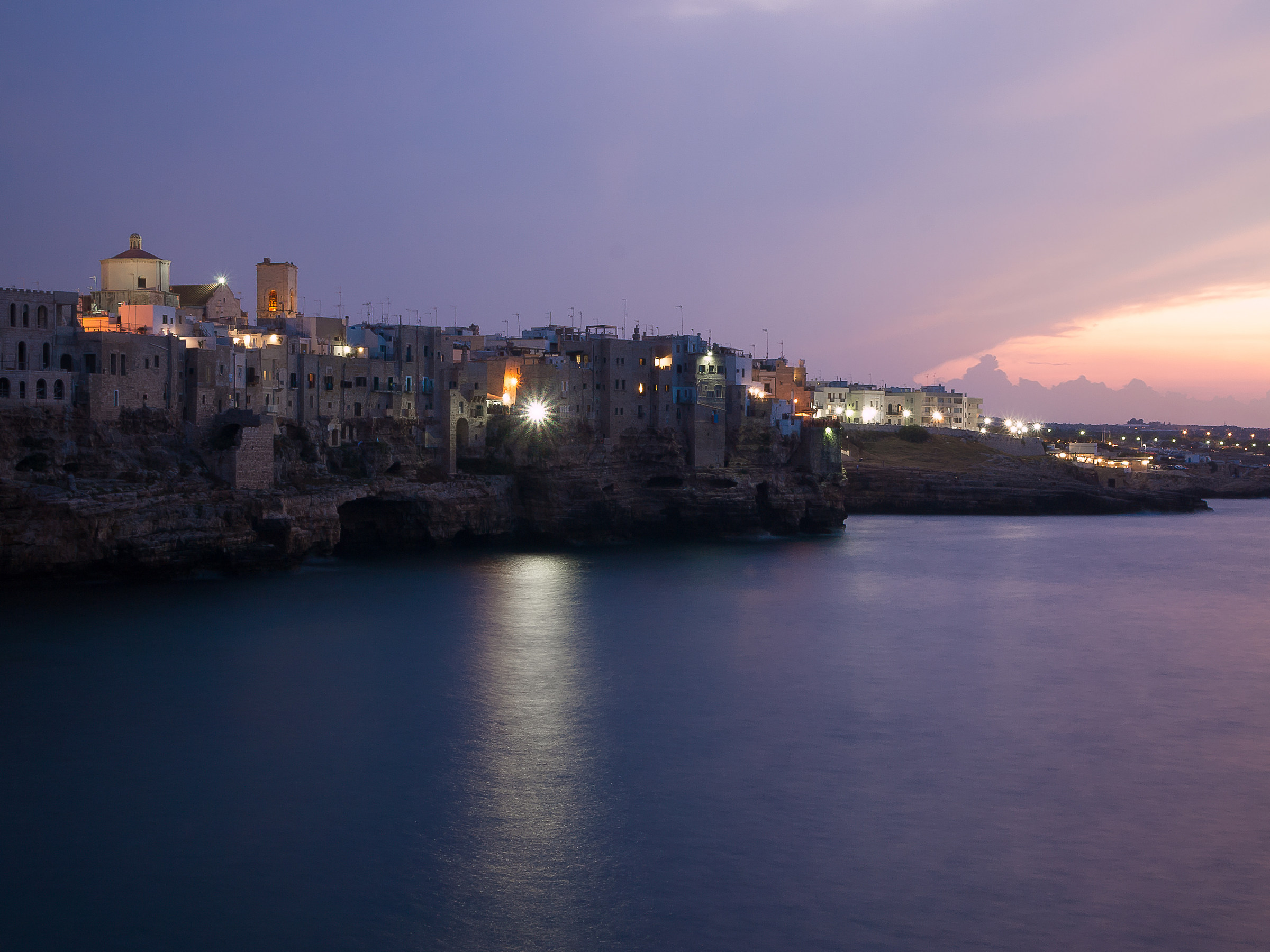 Notturna a Polignano