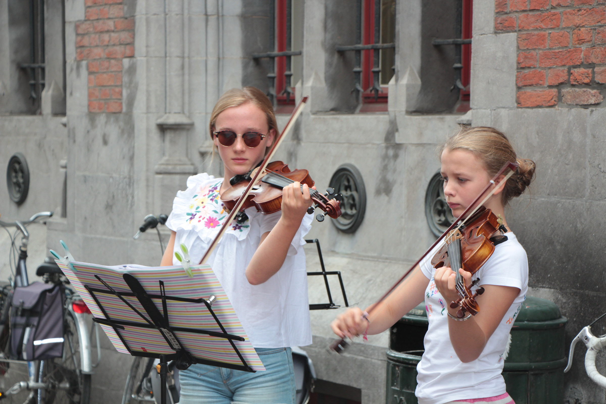 Little musicists grow up.. -Colmar (Normandy 2017)