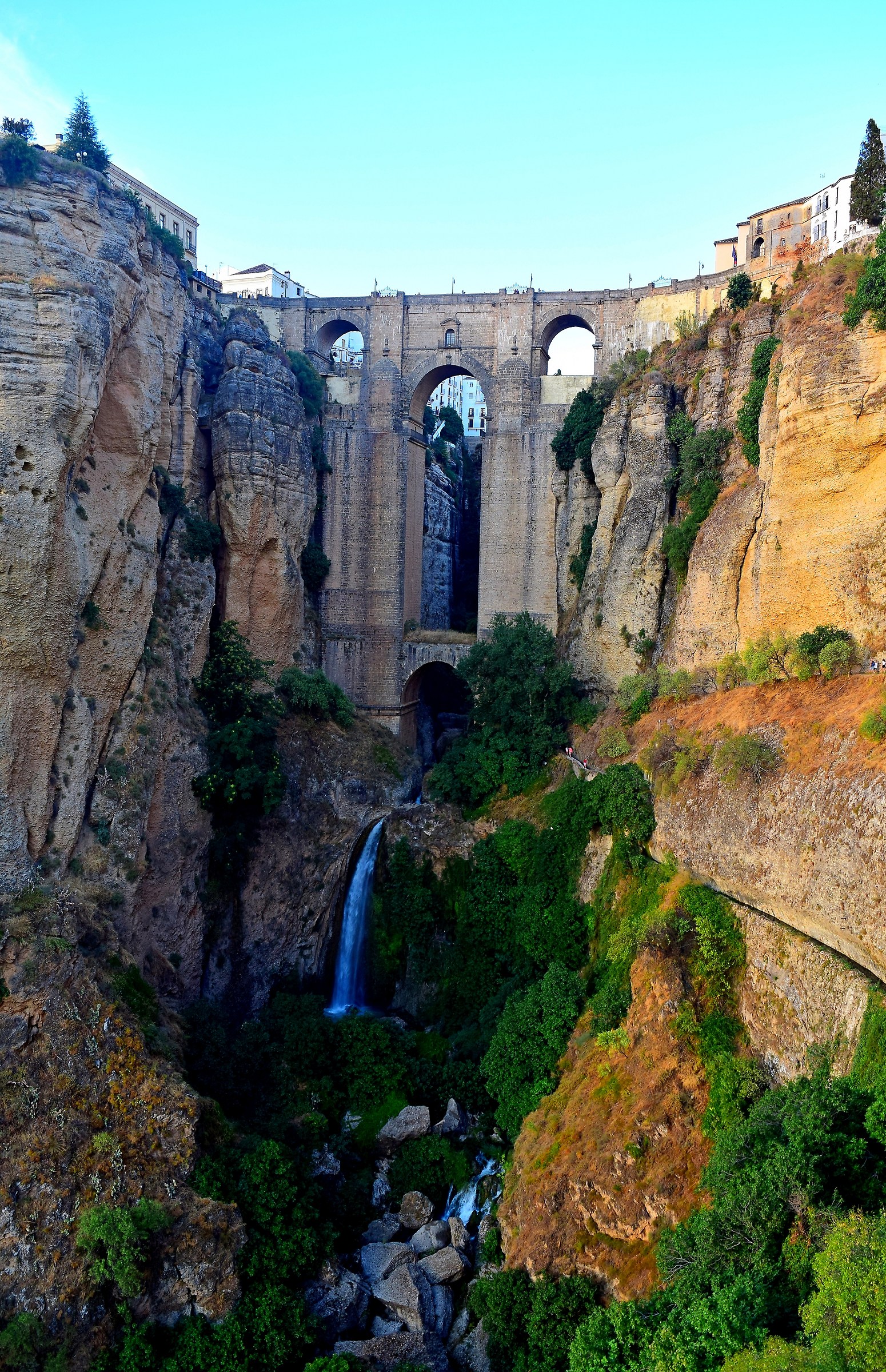 Giù per il sentiero...