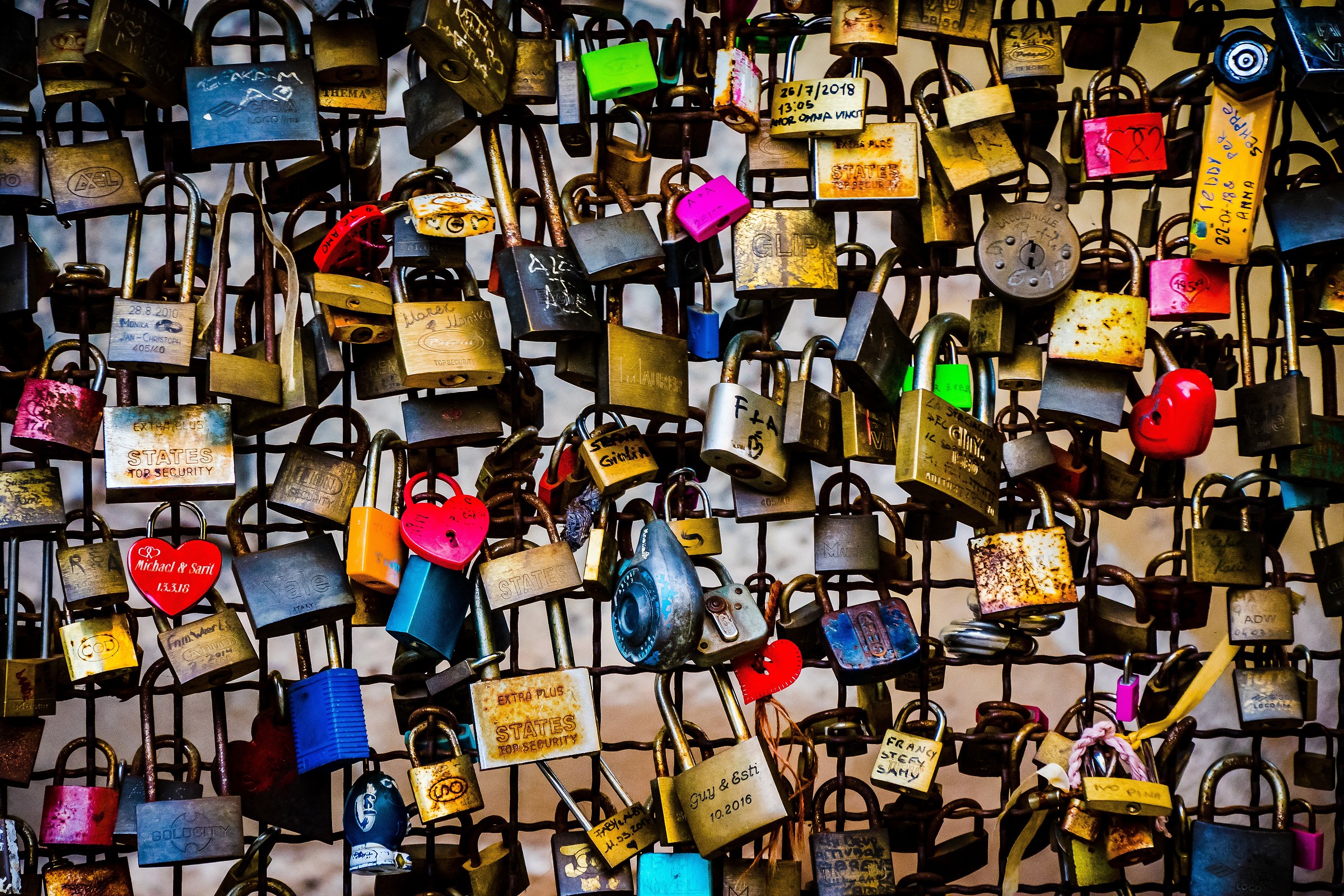 Lucchetti d'amor.