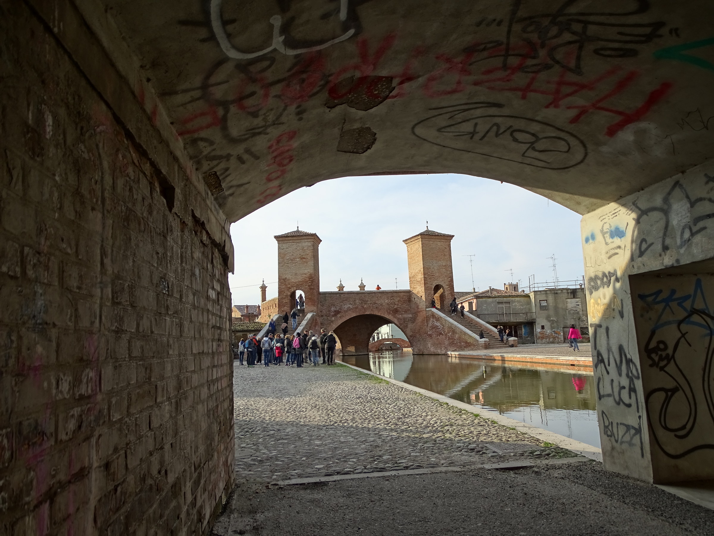 Entrance to Comacchio