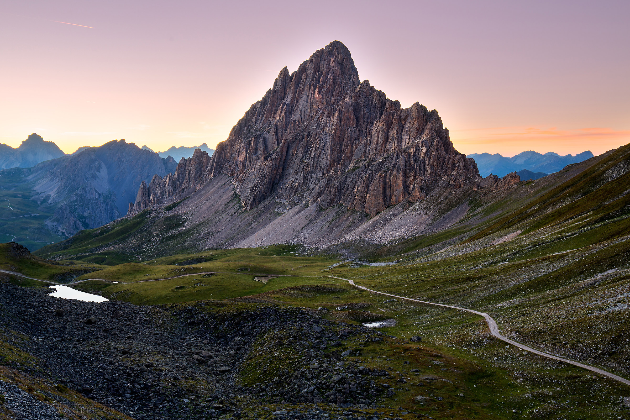 Crepuscolo sulla Meja