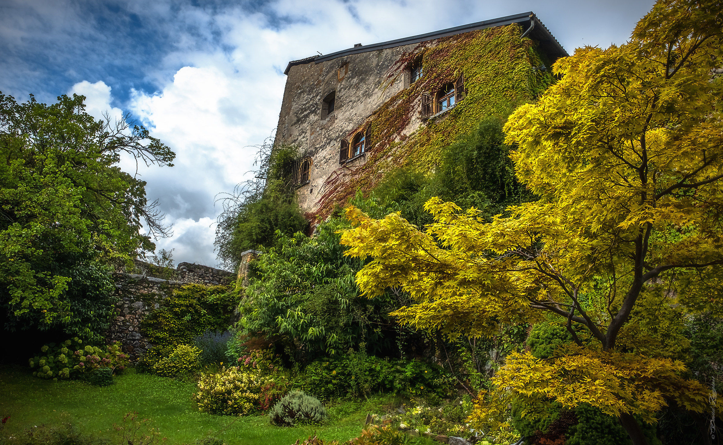 Inside Castel Ivano-Borgo