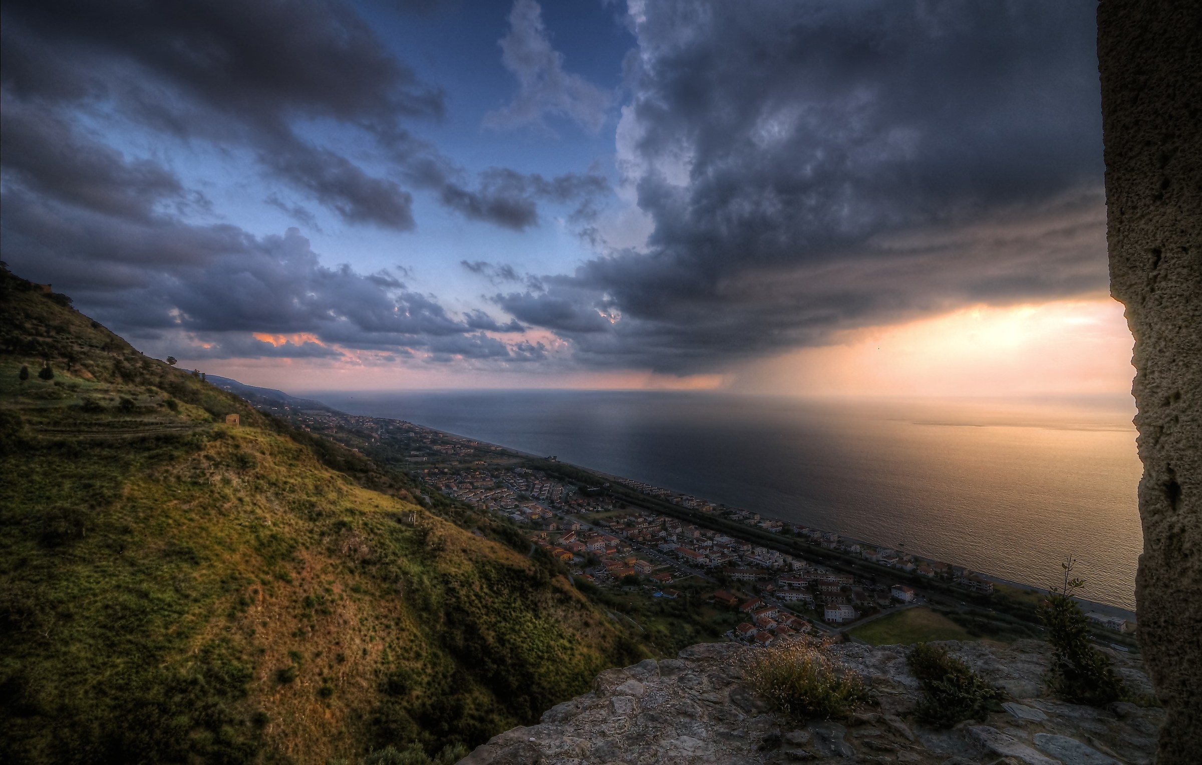 l'arrivo della pioggia