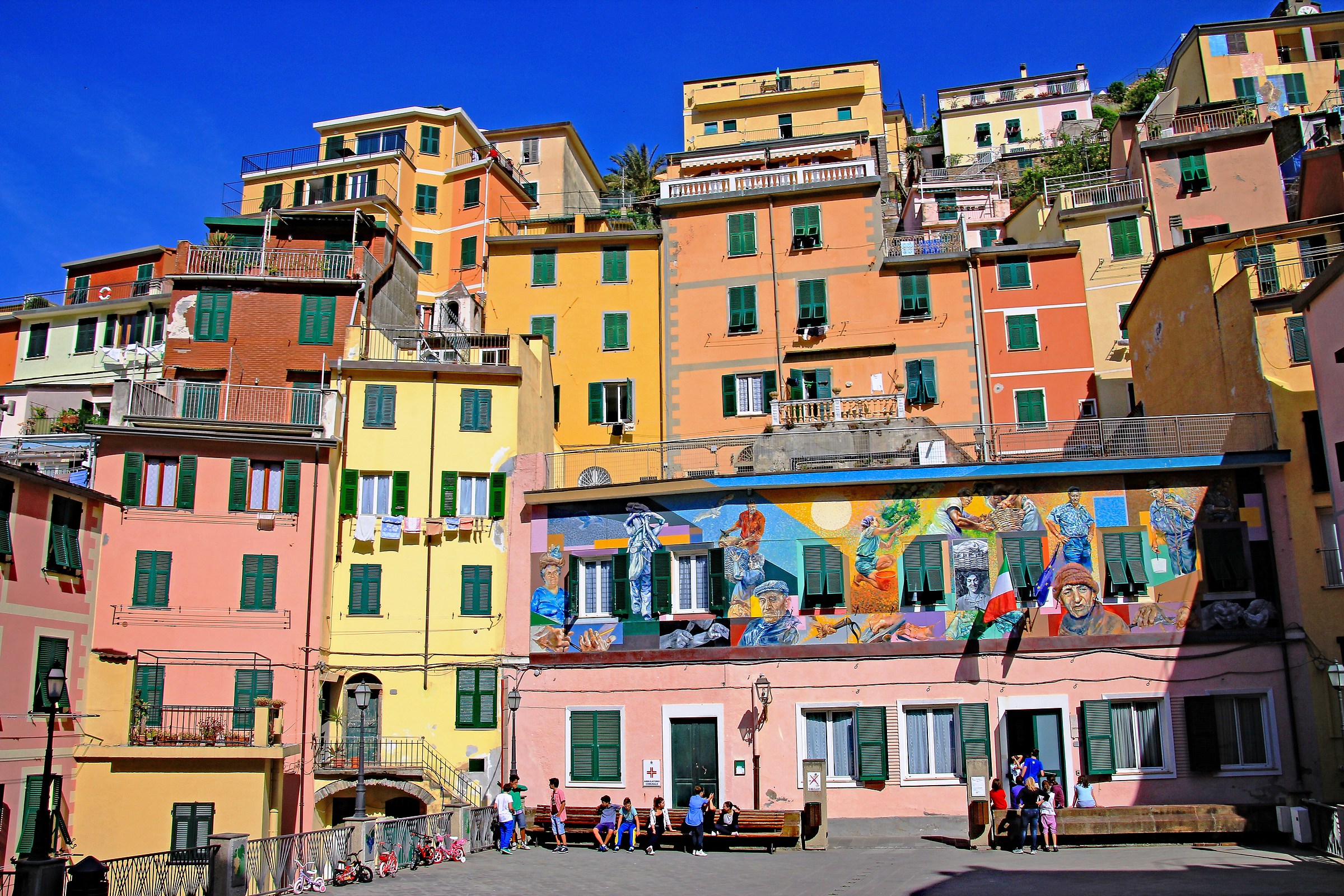 Colors in Riomaggiore