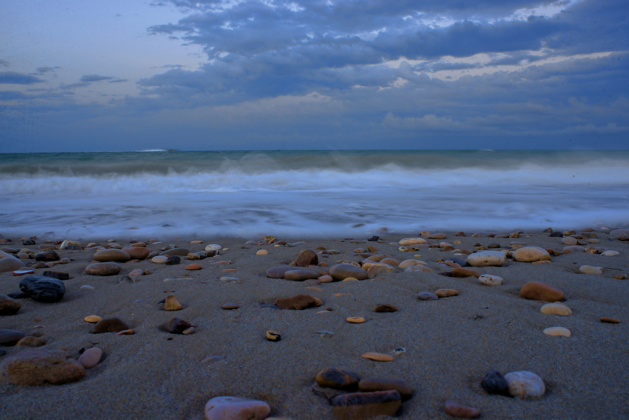 Beach in the bilge (San Benedetto del Tronto)