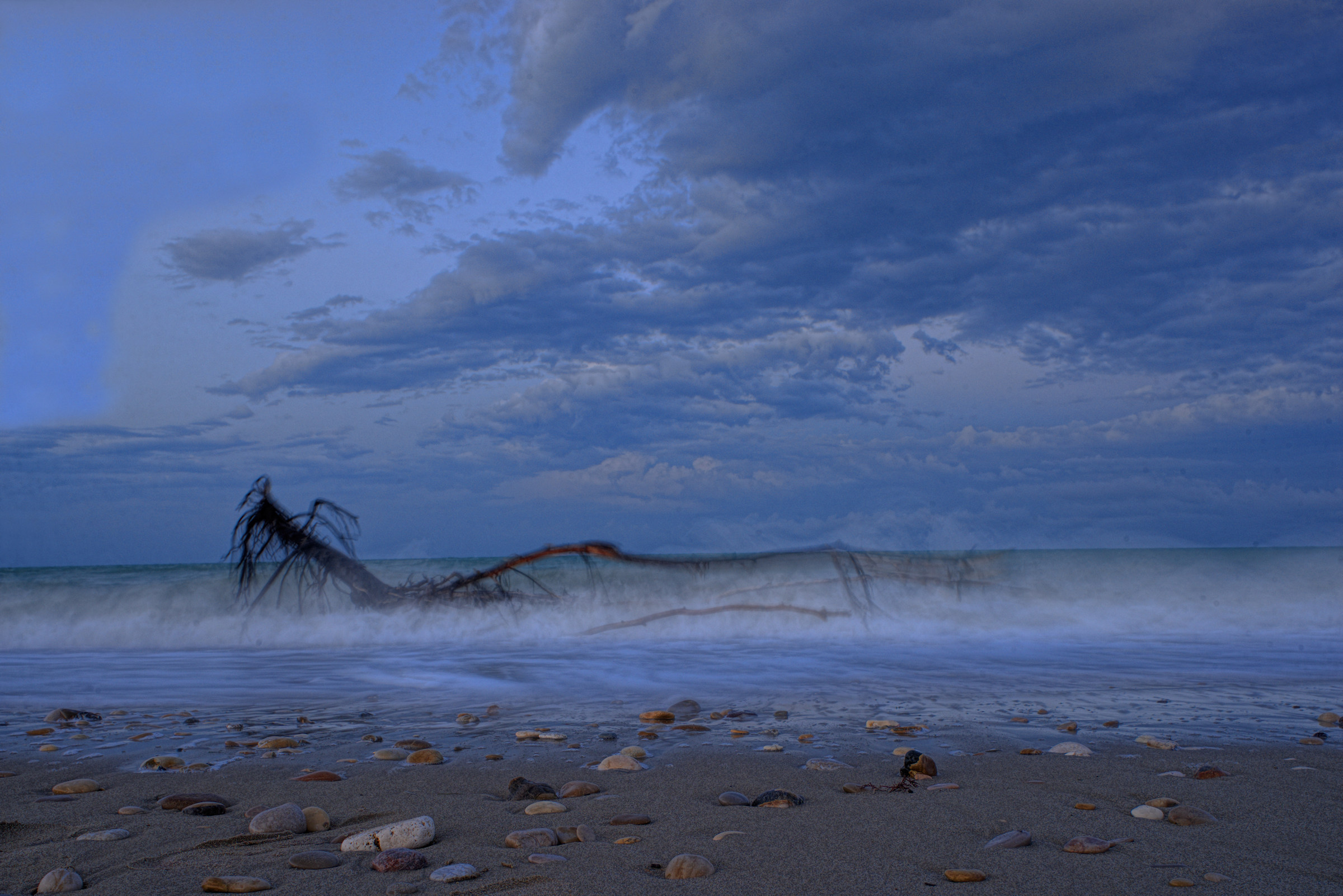 Beach in the bilge (San Benedetto del Tronto)