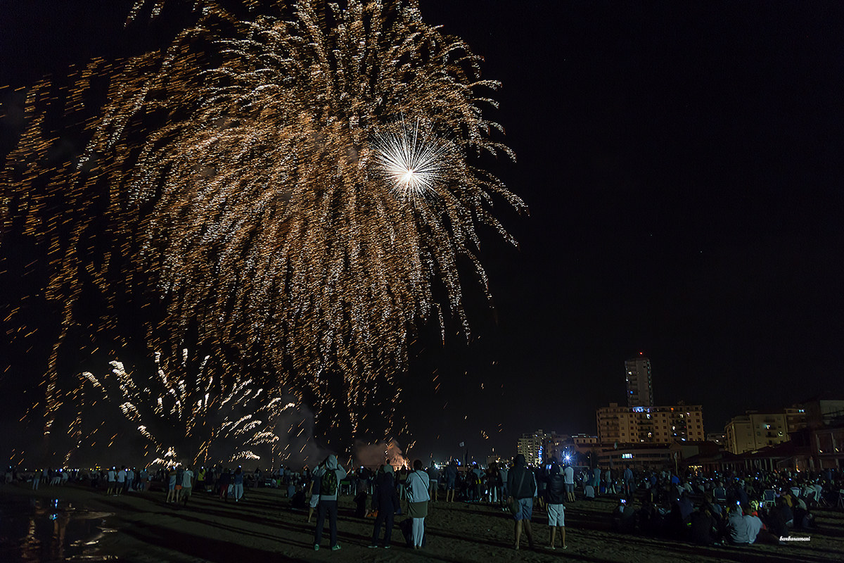 On the seashore 2018 fireworks