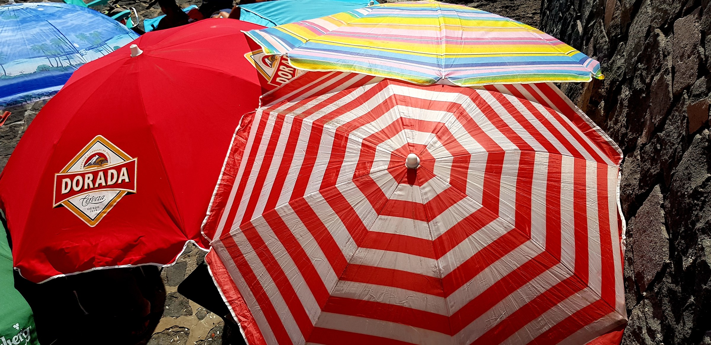 Colors in the warm sunshine of Cadiz