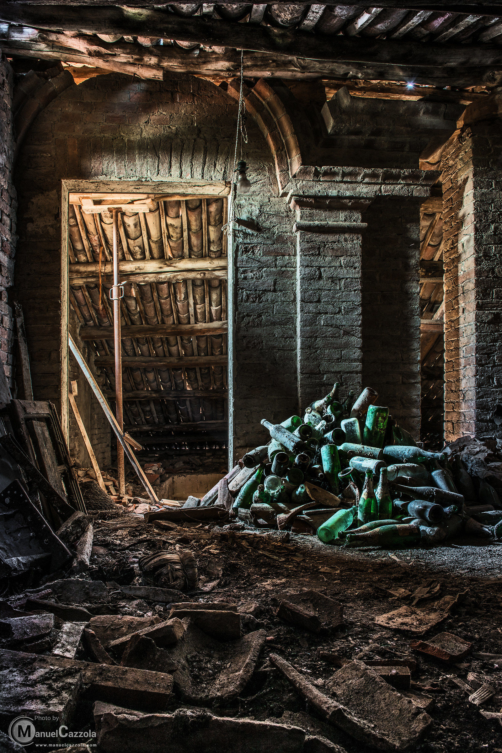 Un sottotetto di Langa