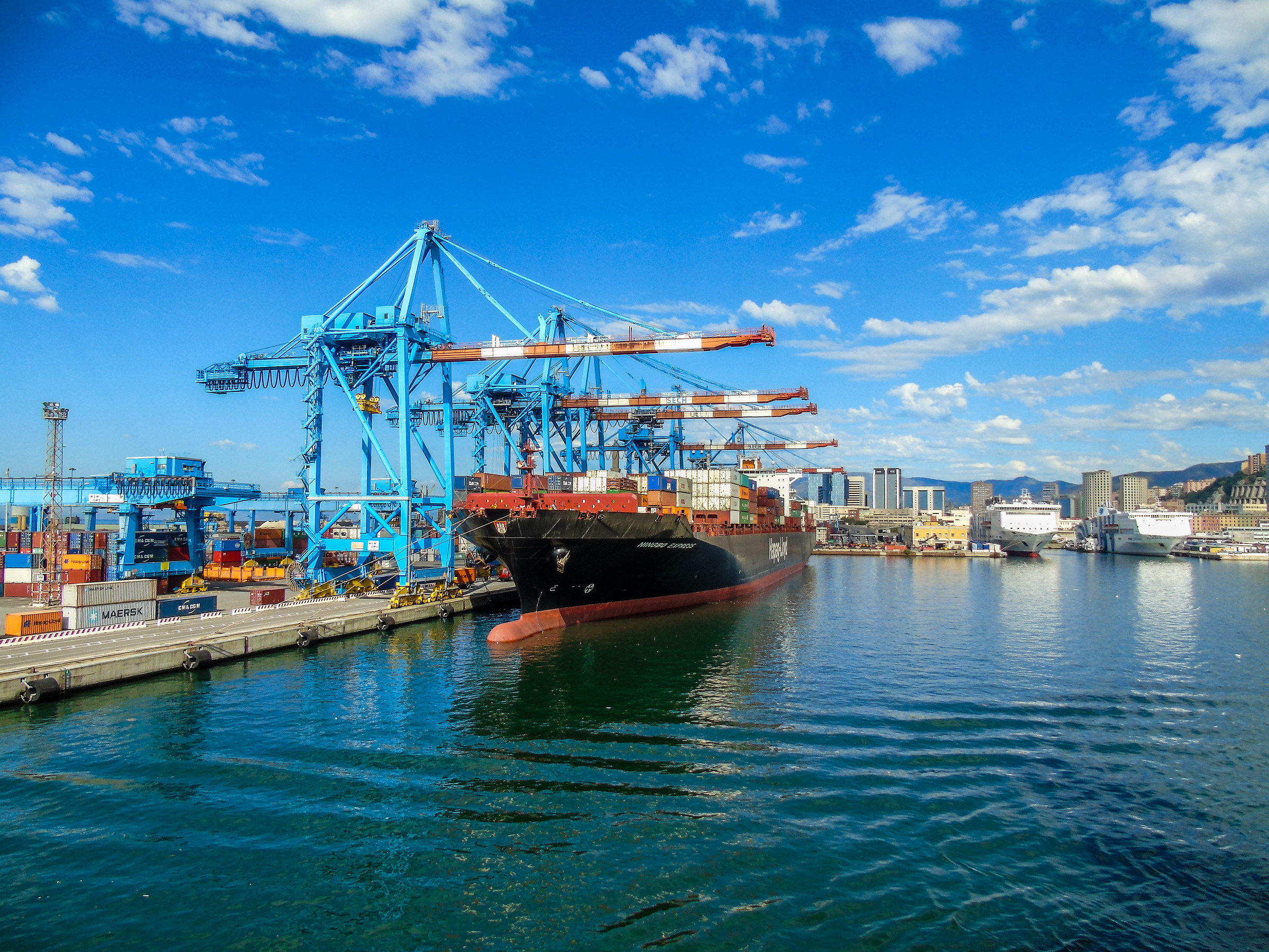 Container Port of Genoa