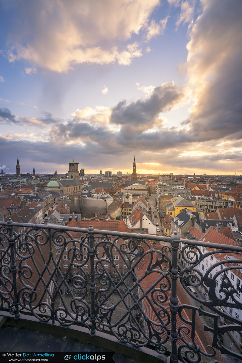 Tramonto a Copenaghen
