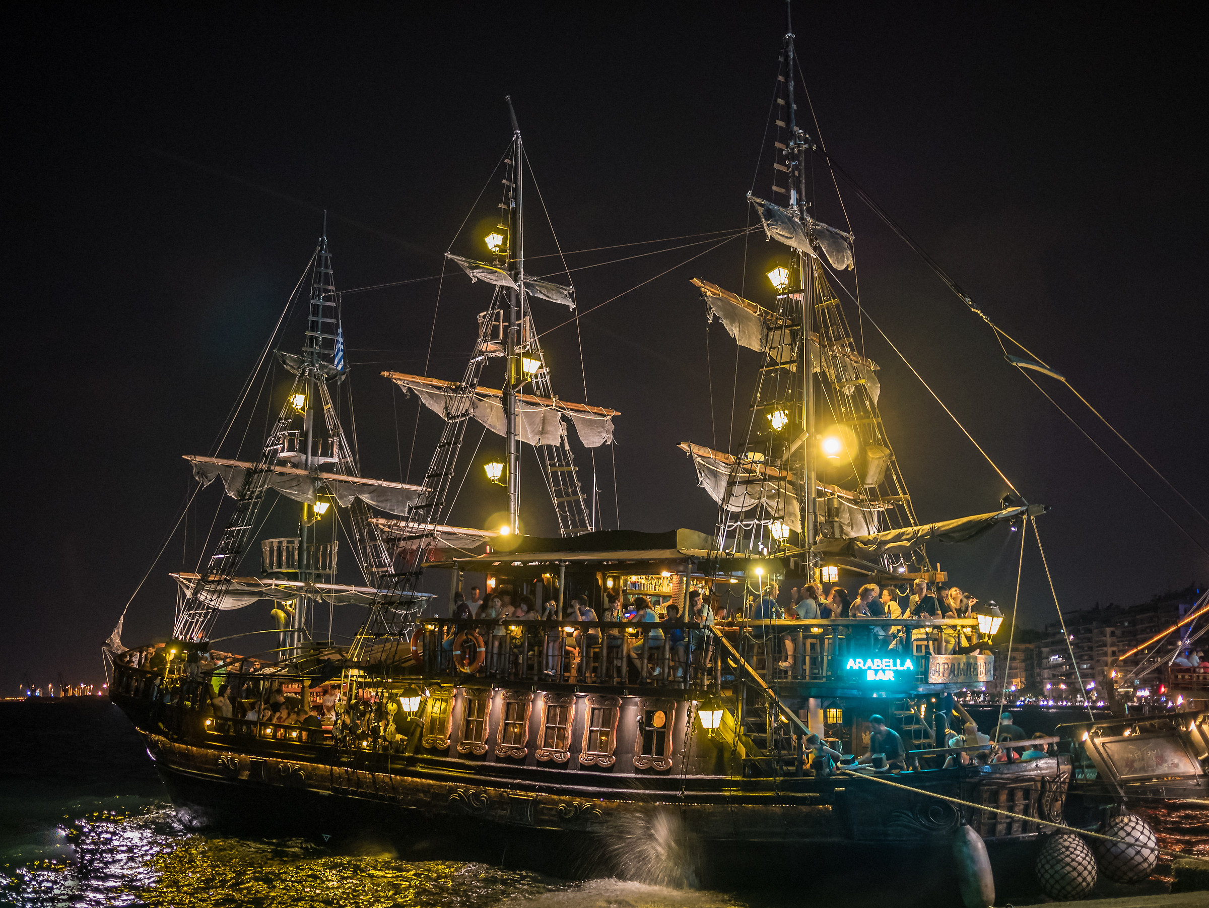 to the boarding! (Thessaloniki Waterfront)