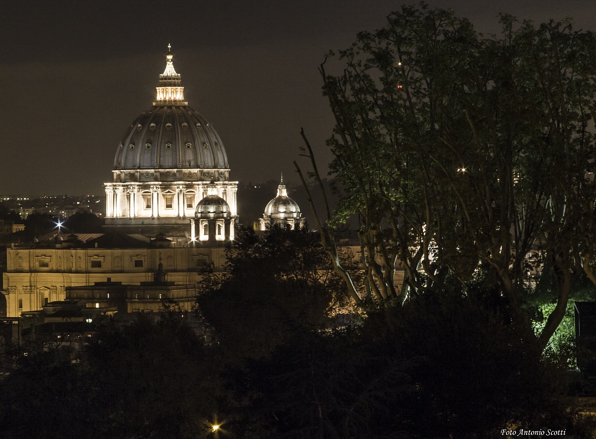 Spying on the dome ...