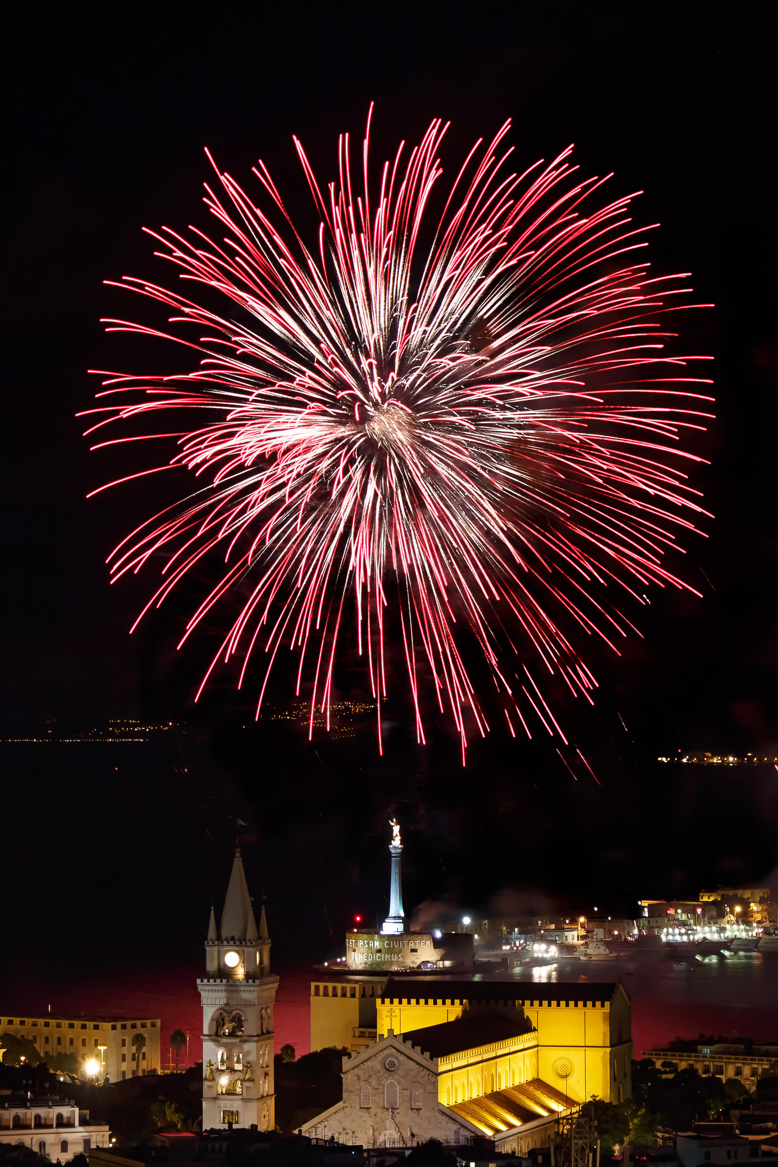 Fireworks on Messina