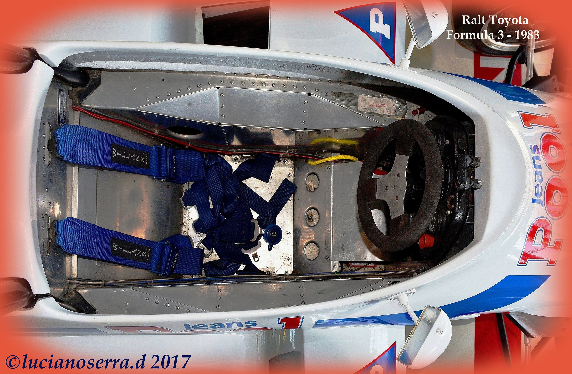 Abitacolo Ralt Toyota Formula 3 - 1983