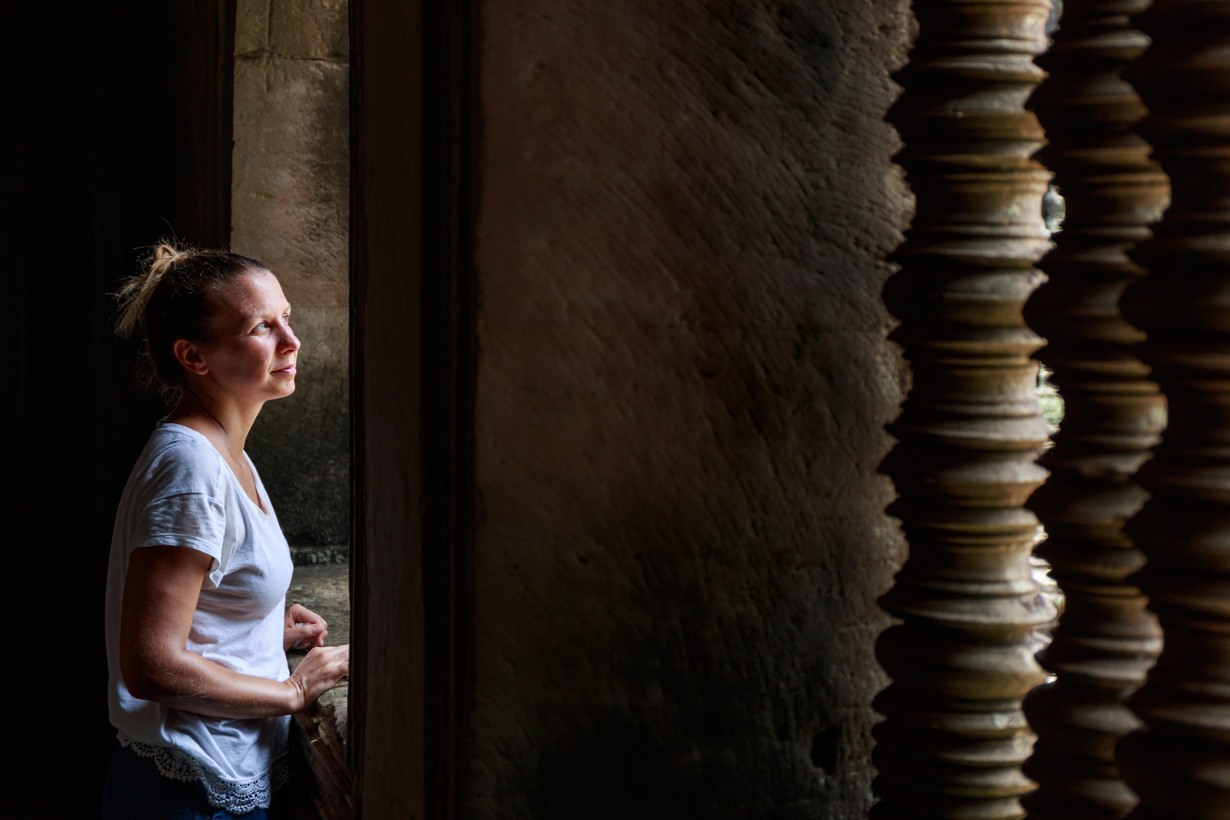 Looking at Ankor Wat