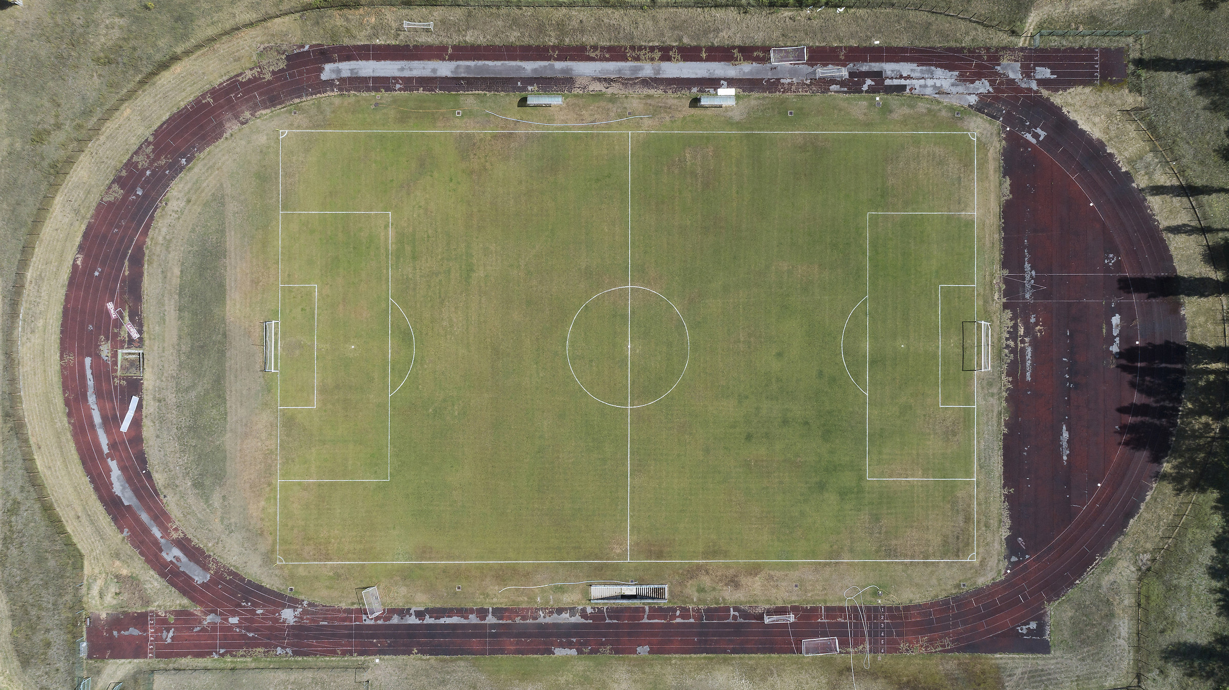 Sports field "Almost deseated"