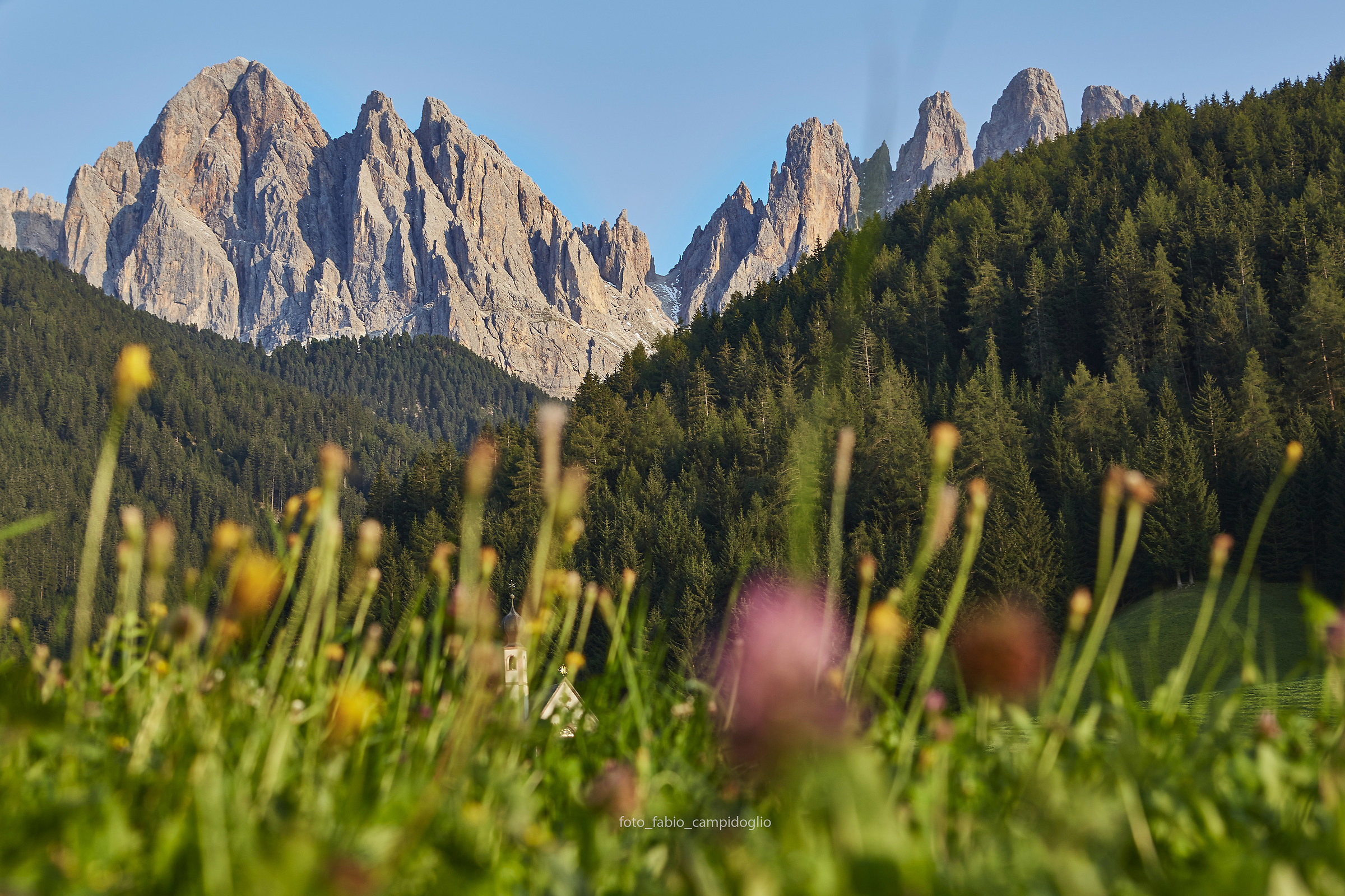 Small church of Ranui-Funes-