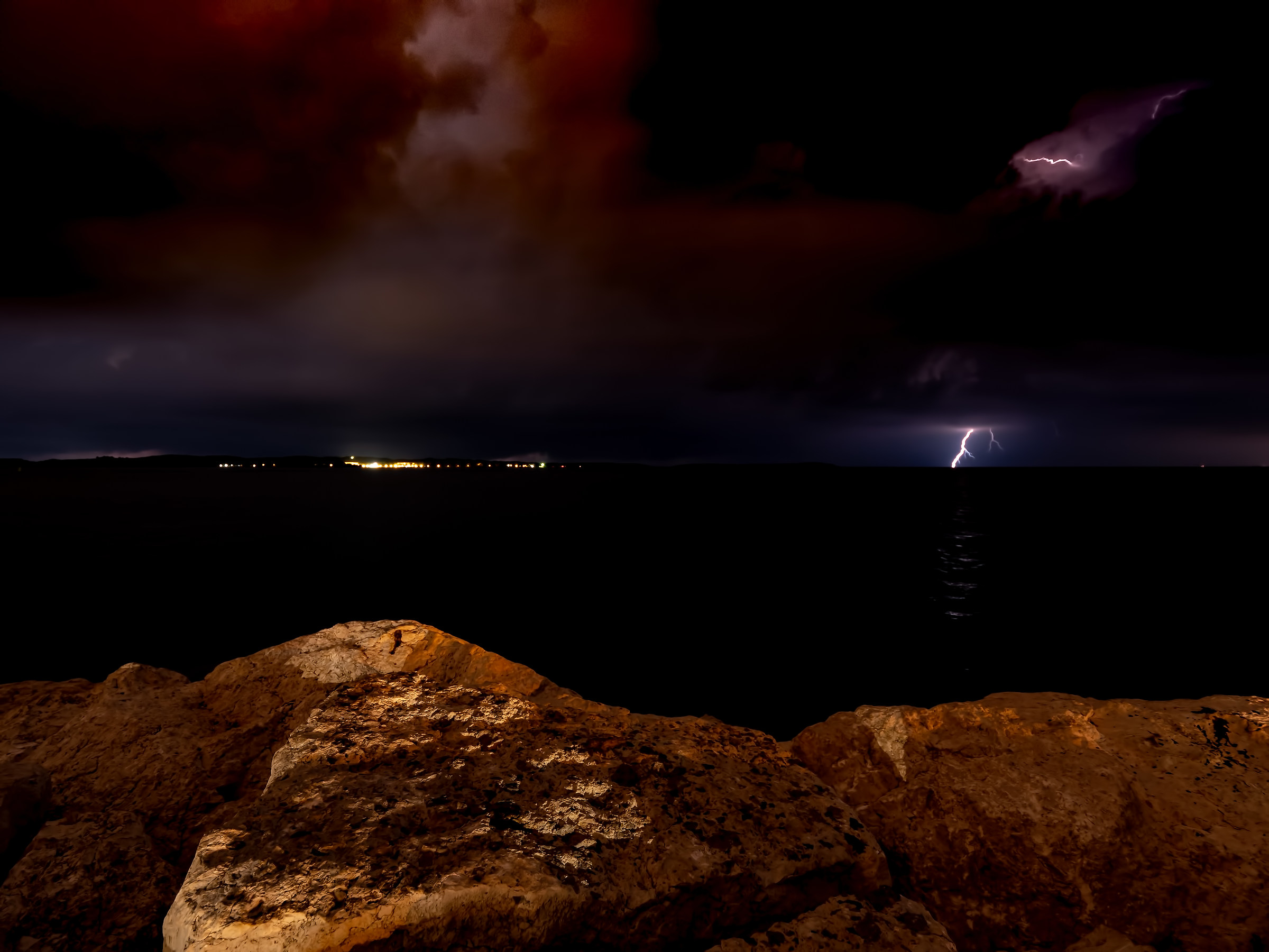 a Fazana guardando verso il mare