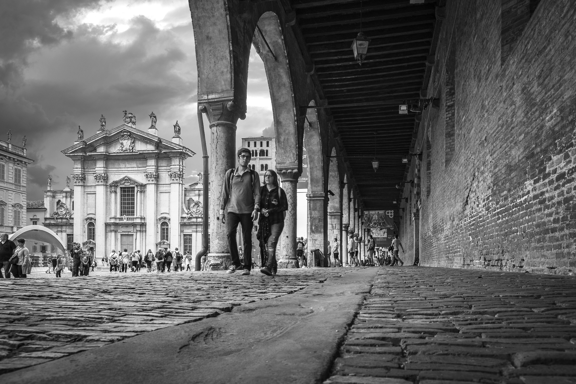 Piazza Sordello, Mantova