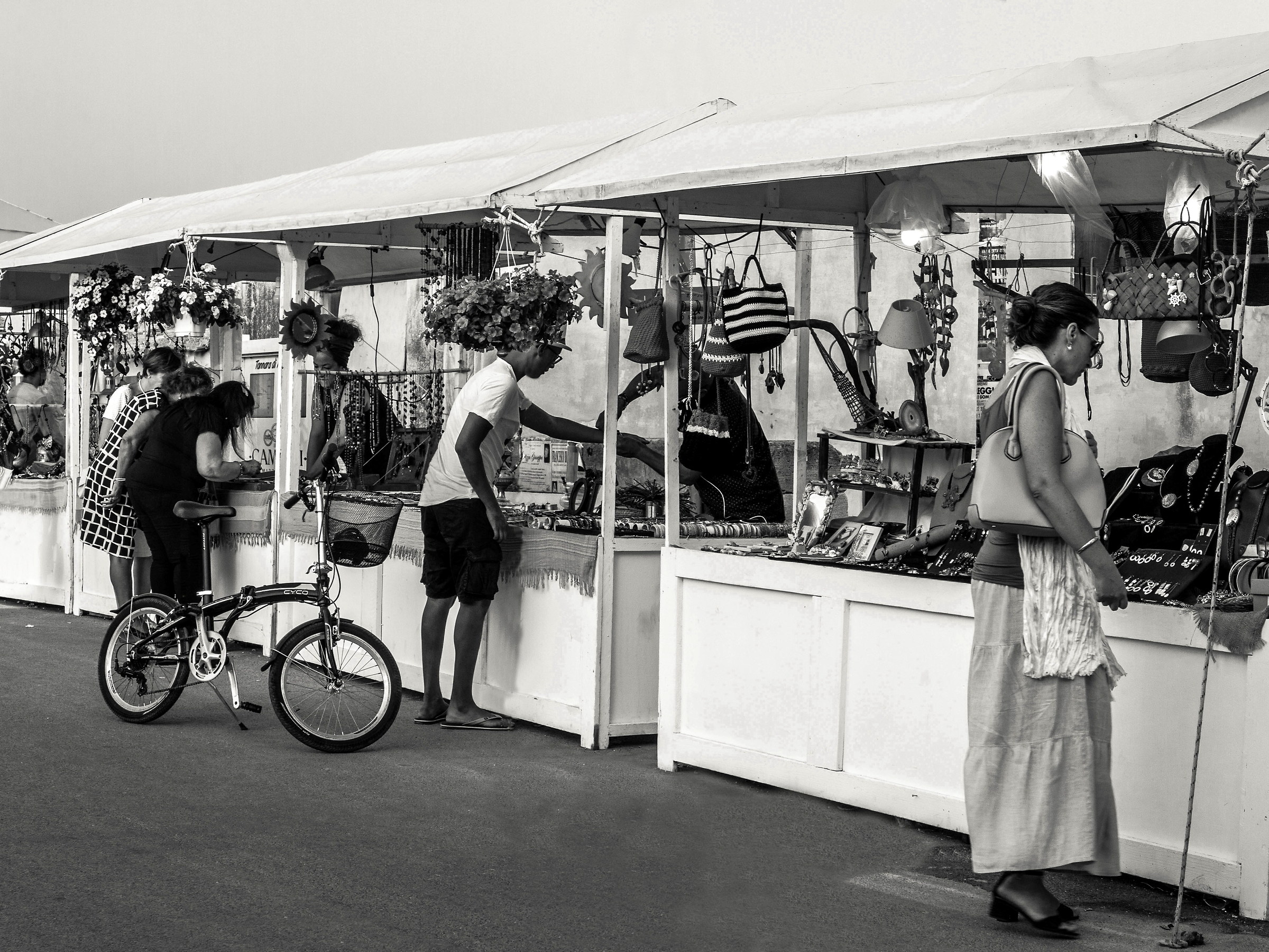 Il fascino delle bancarelle