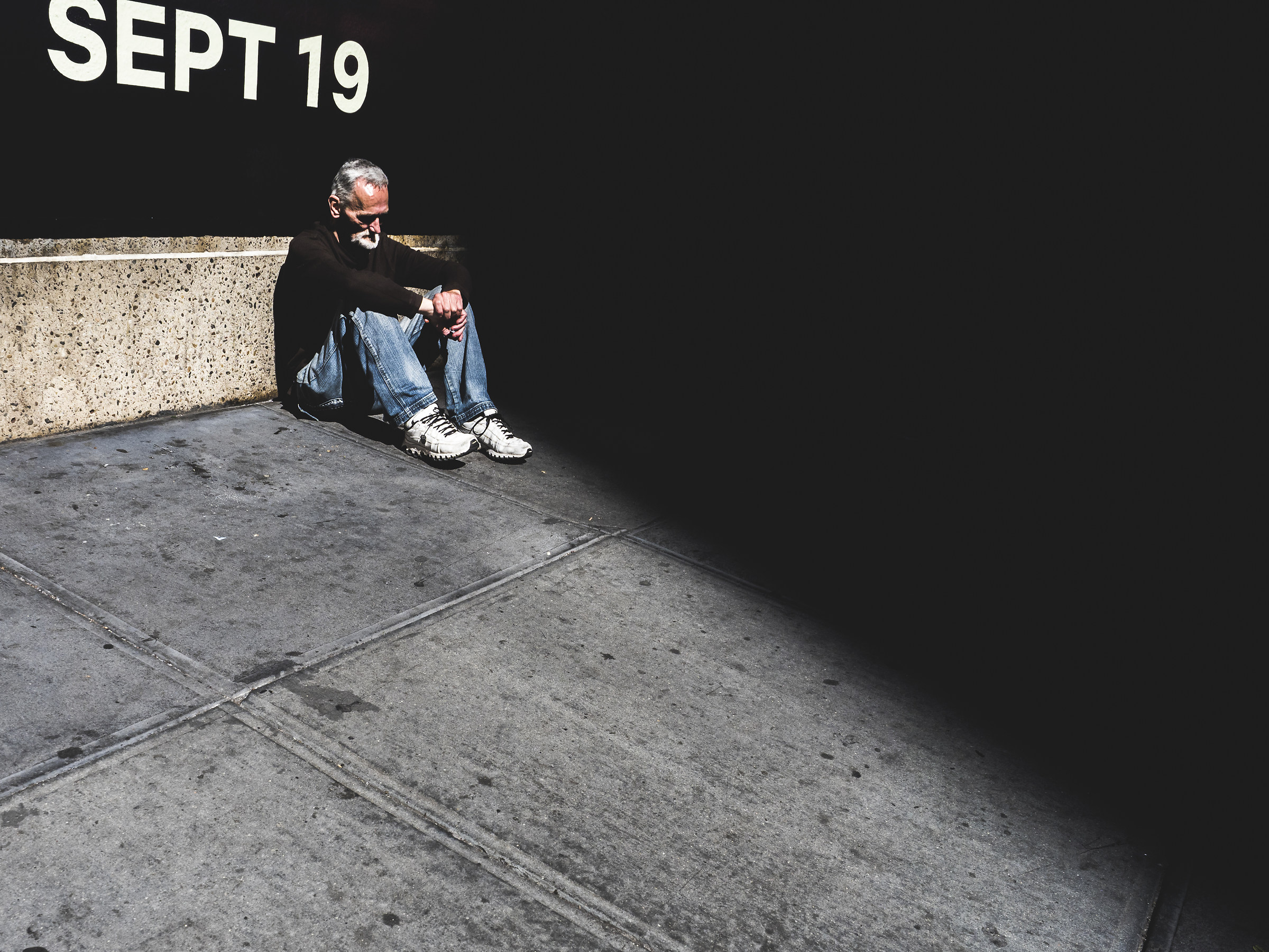 A step from the shadow