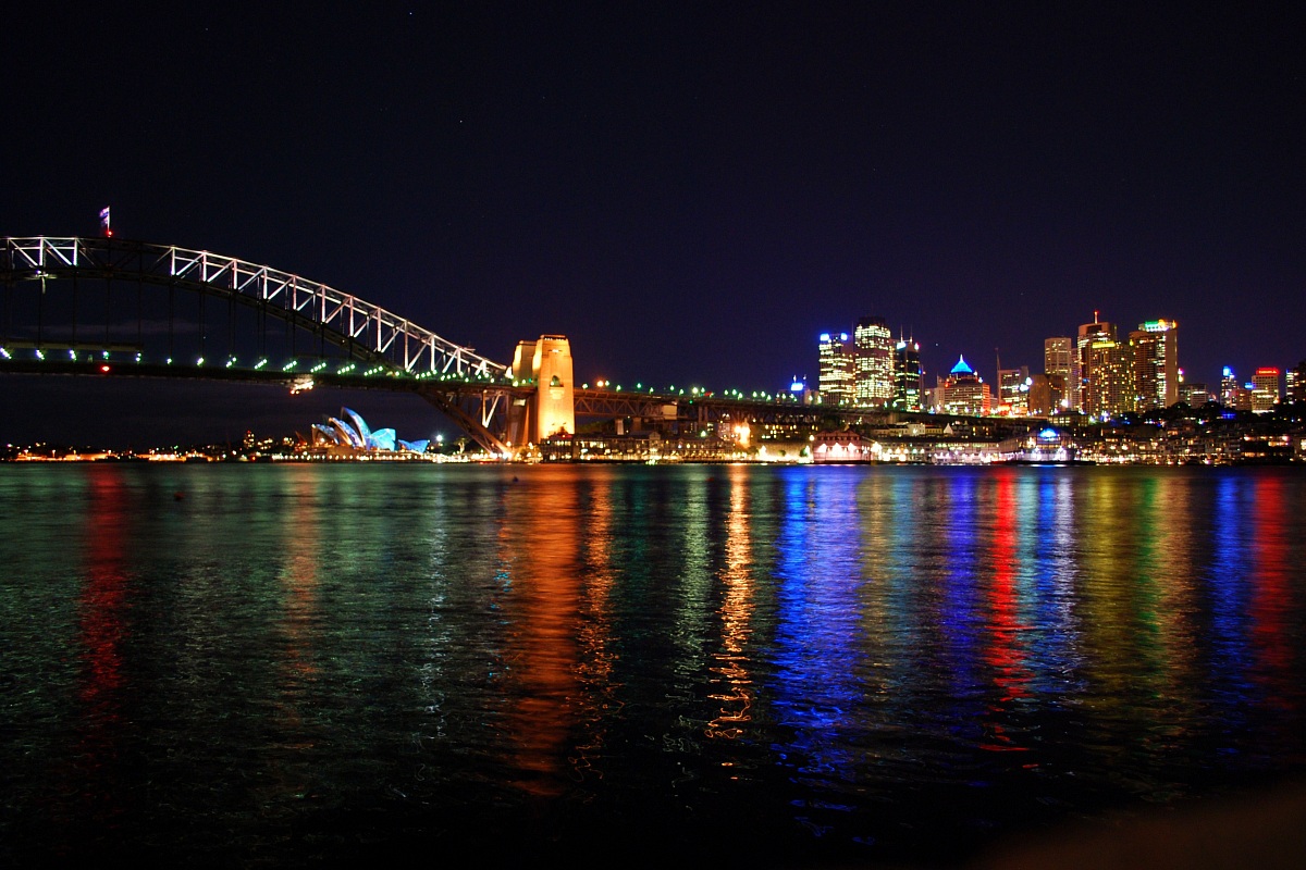 Sydney by night