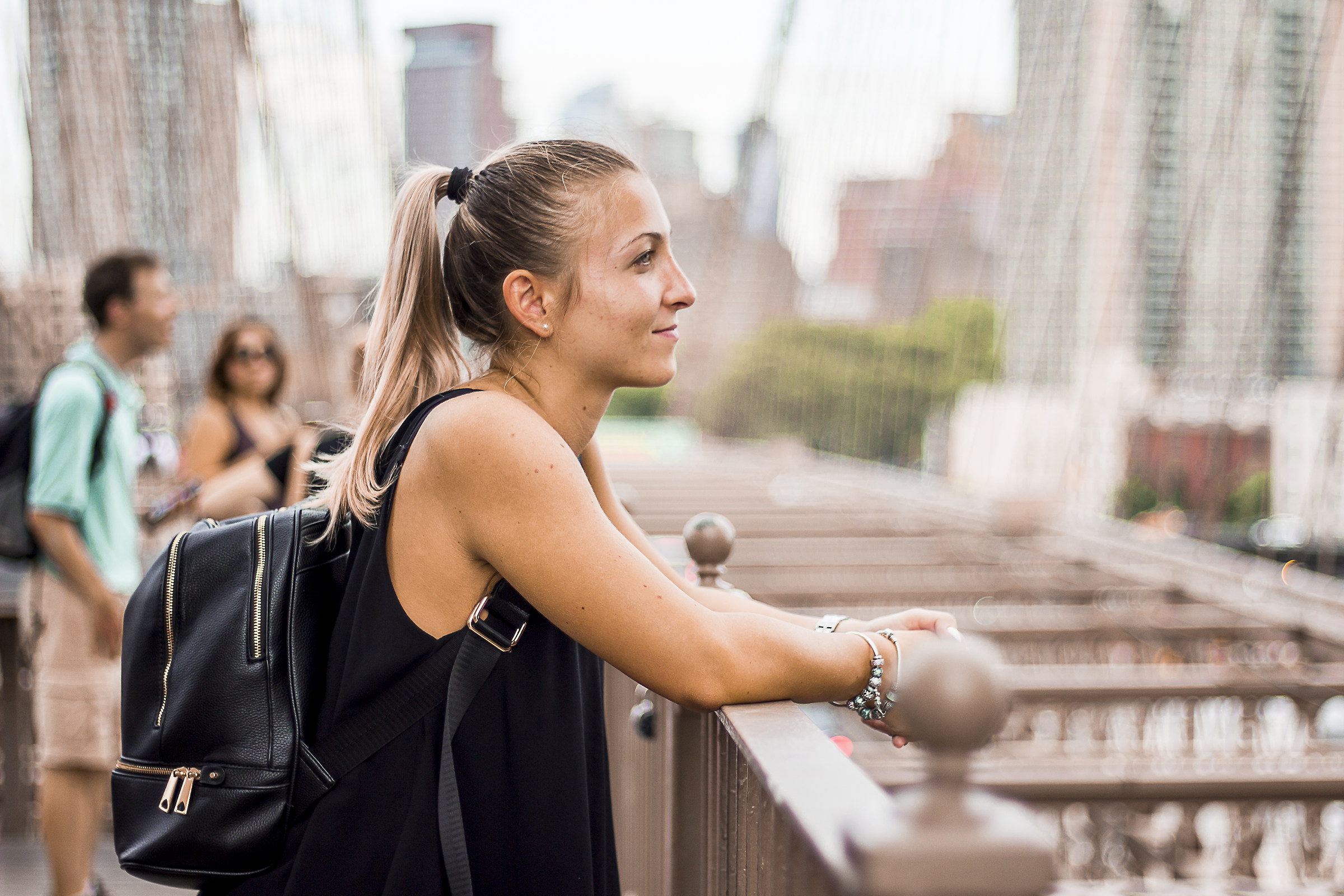 A walk on the Brooklyn Bridge