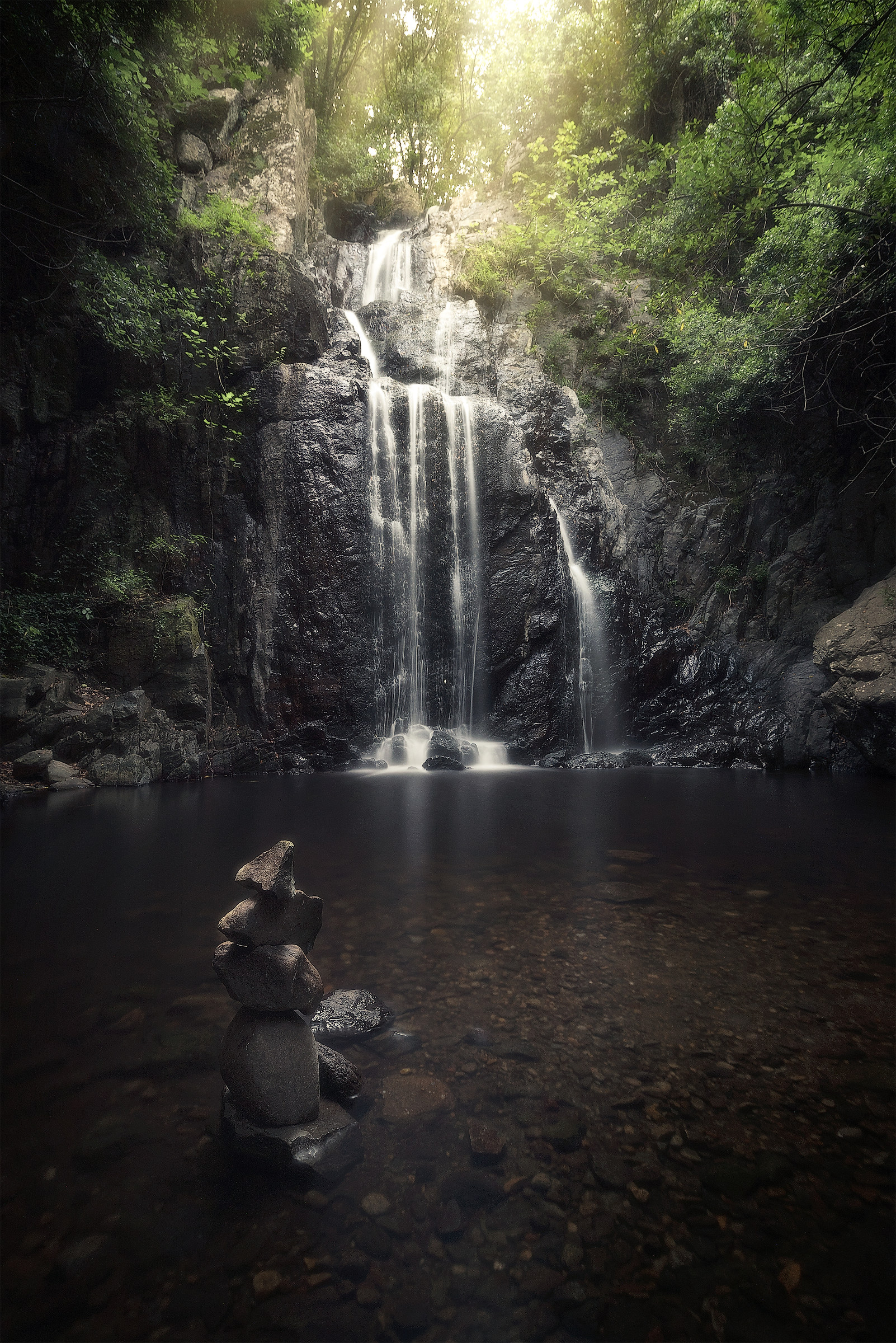 Sardinian Waterfall