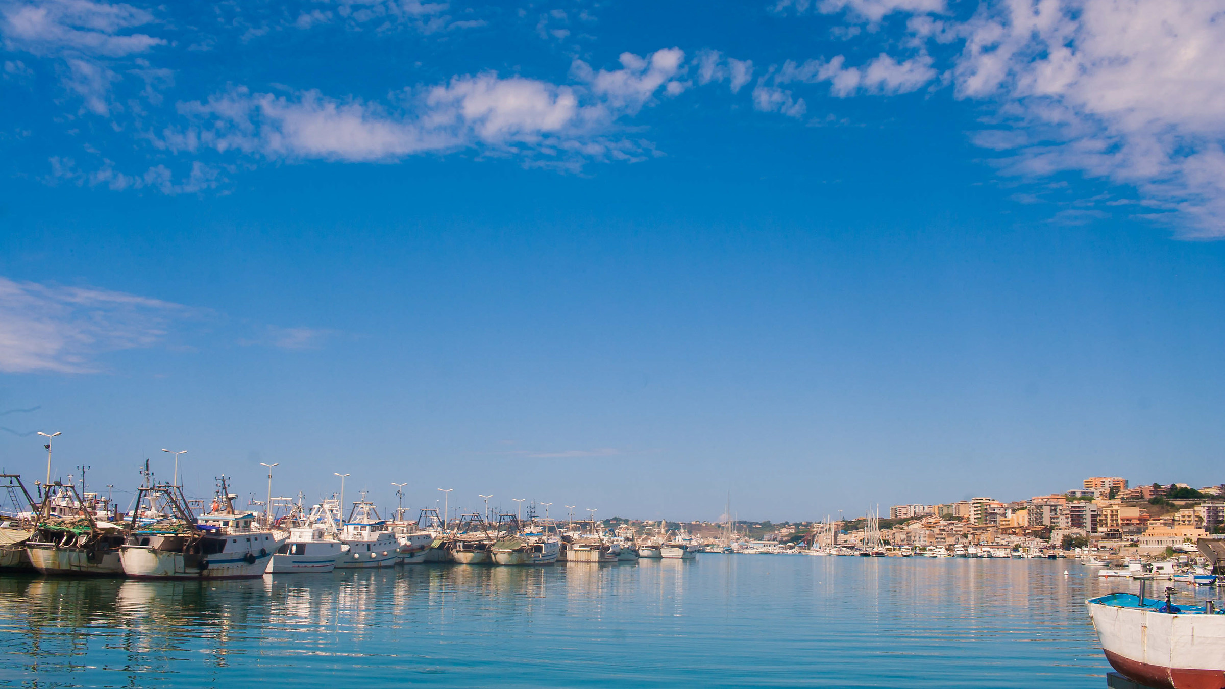 Sciacca, the seafaring fleet.