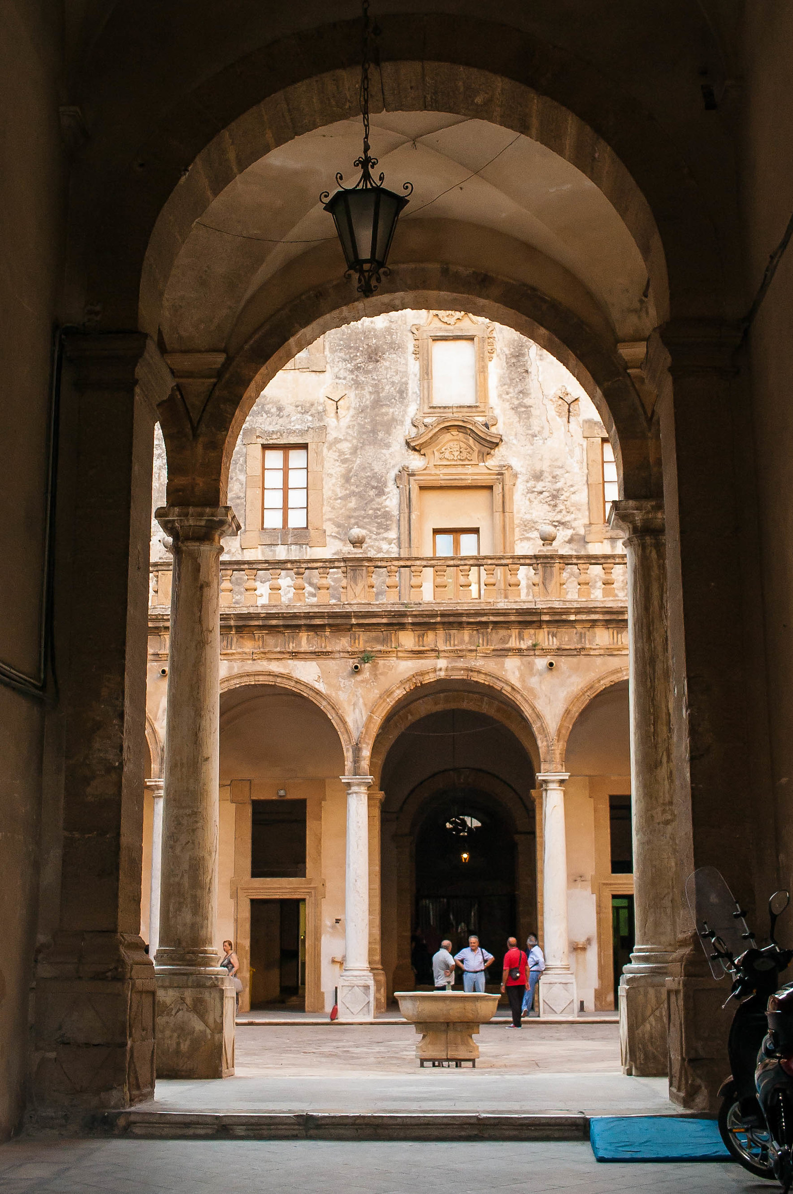 Sciacca, the city hall.