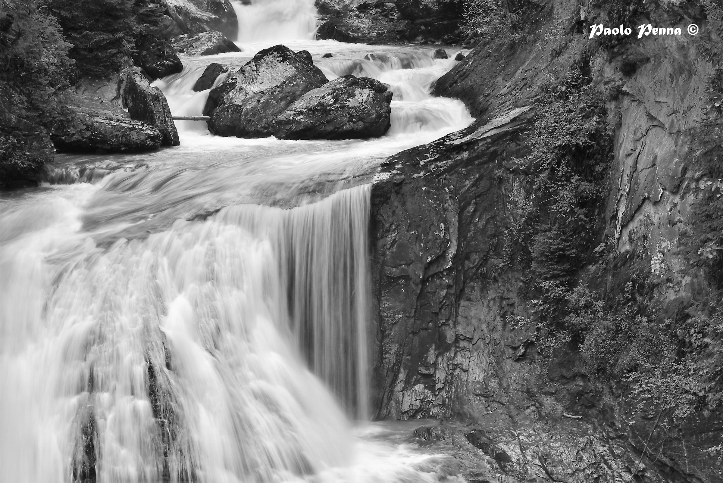 Waterfalls of Riva di Tures
