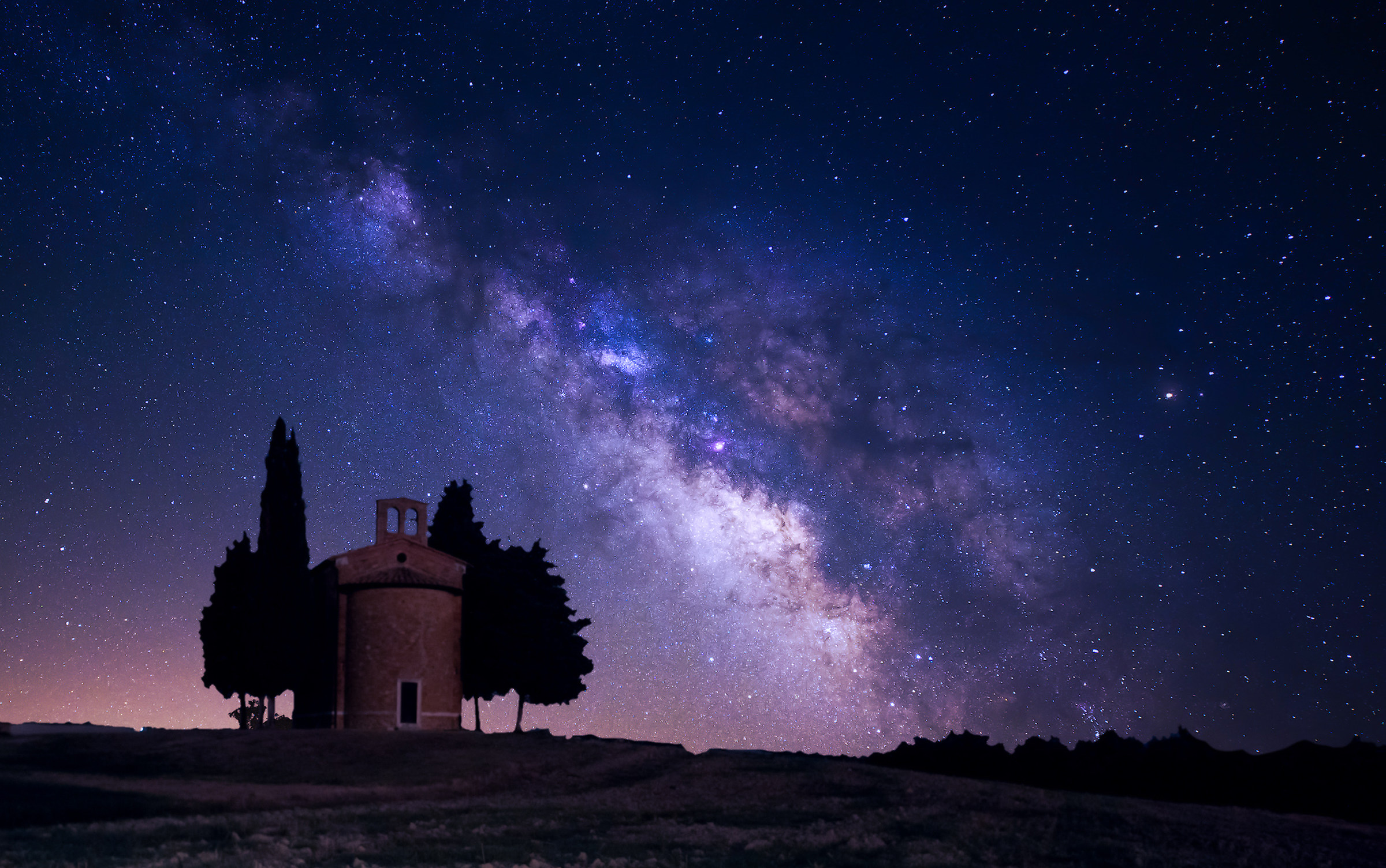 La notte sulla Vitaleta