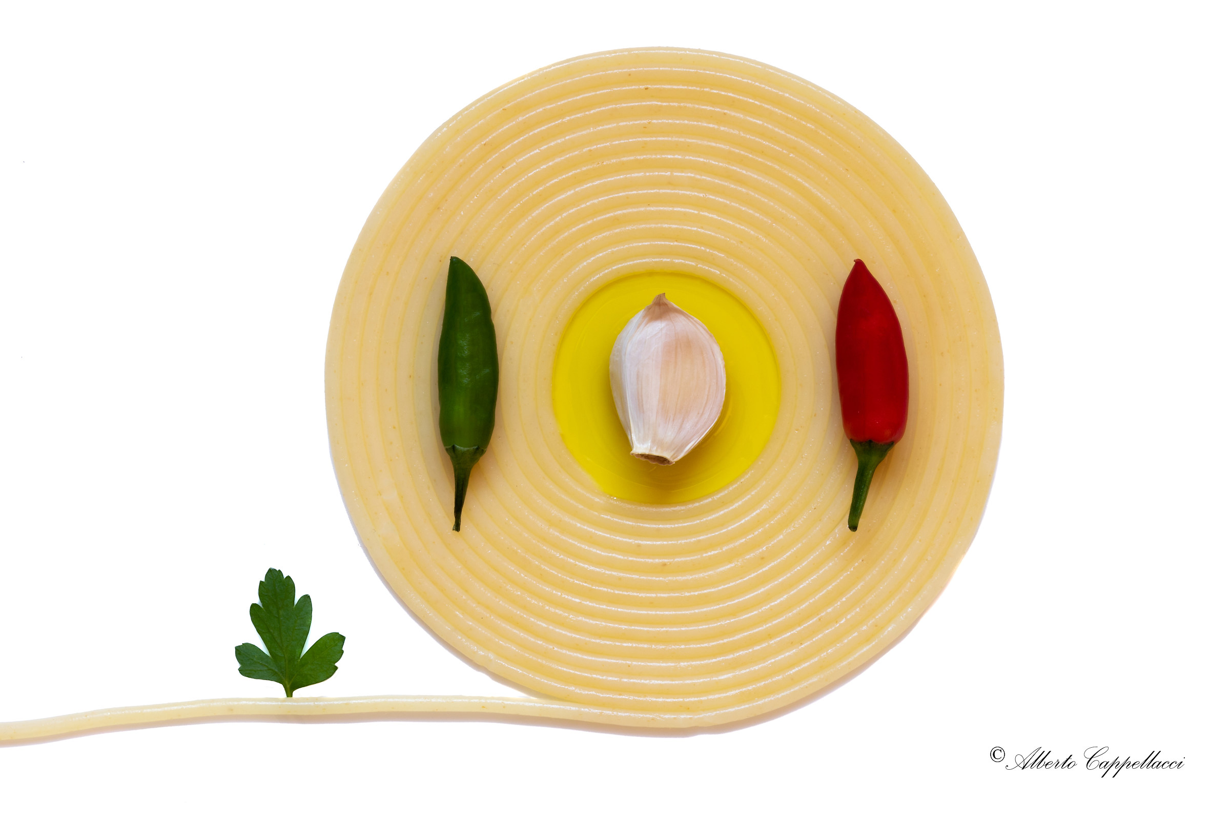 Aglio , olio e peperoncino