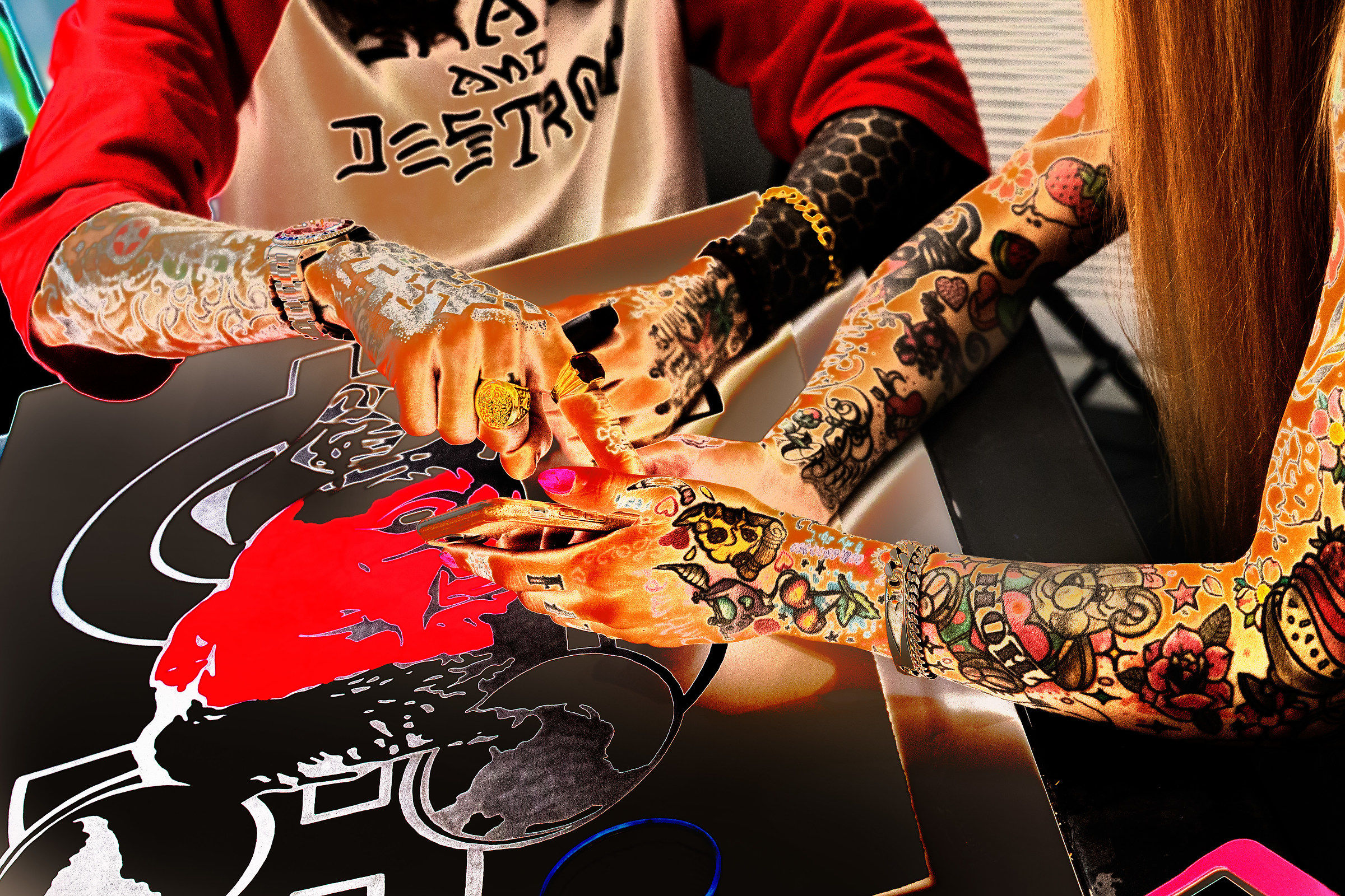 Hive Tattoo, Milan, 2018.