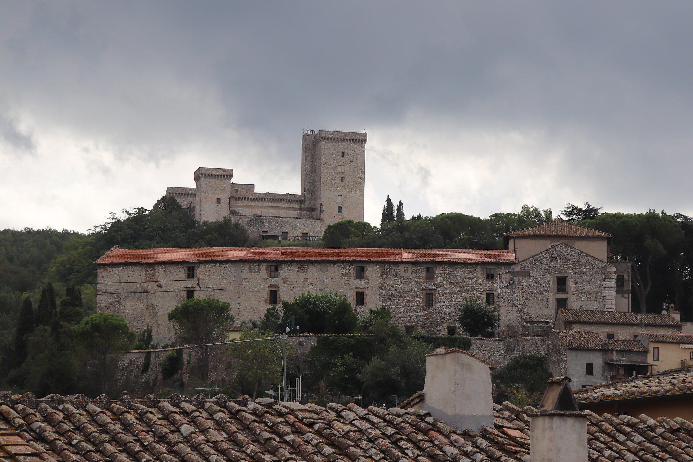 Narni, the Rocca Albornoz