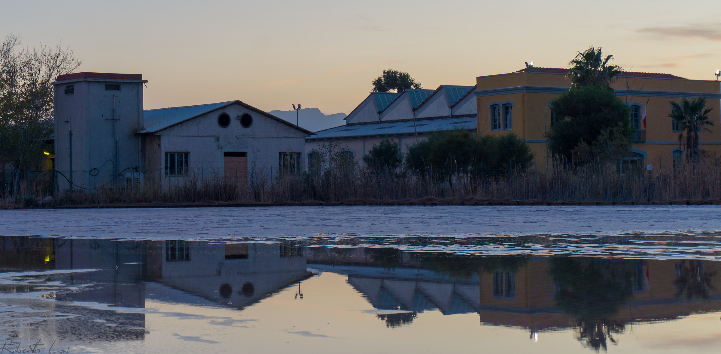Tramonto alla Conti Vecchi