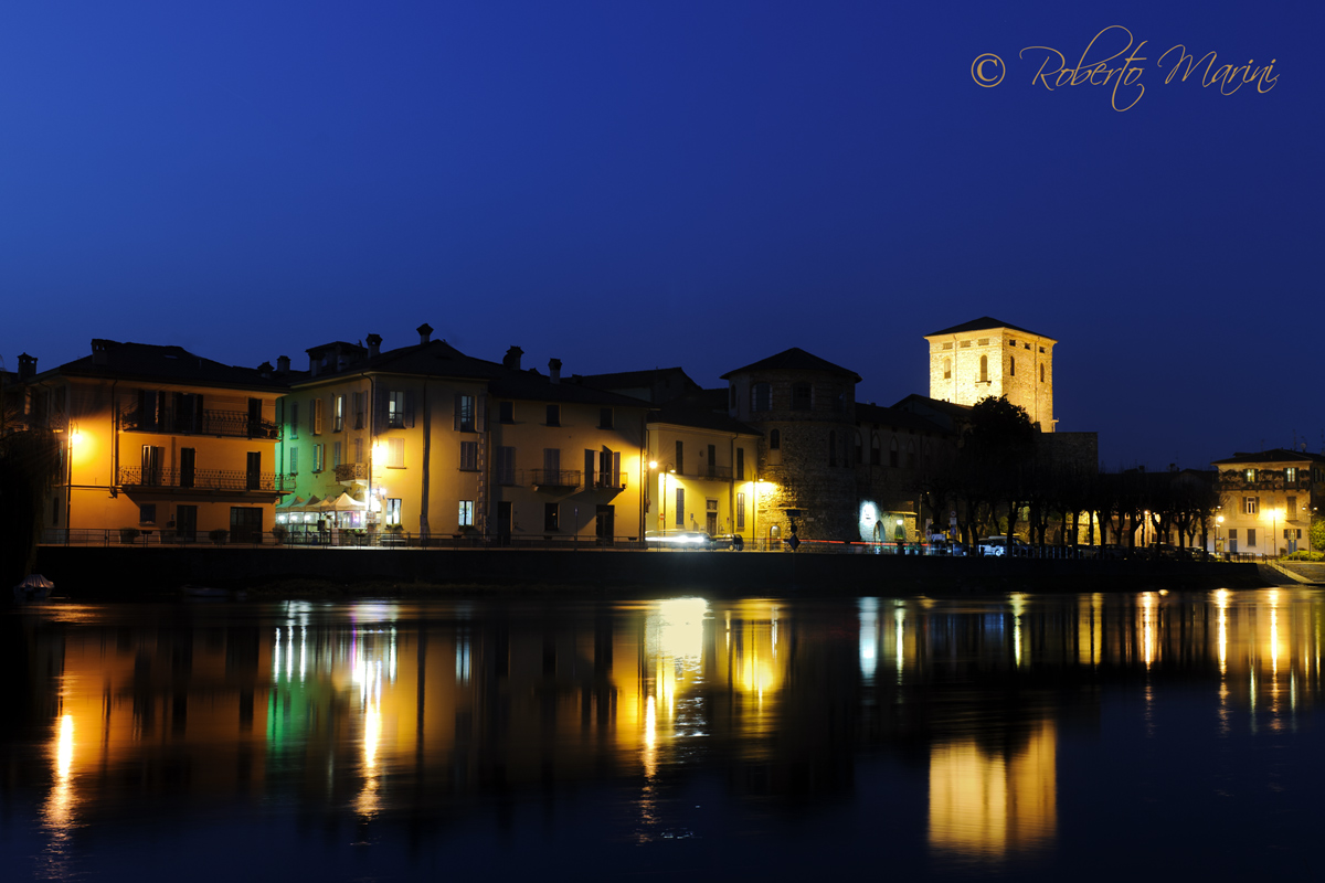 l'Adda di sera - Brivio