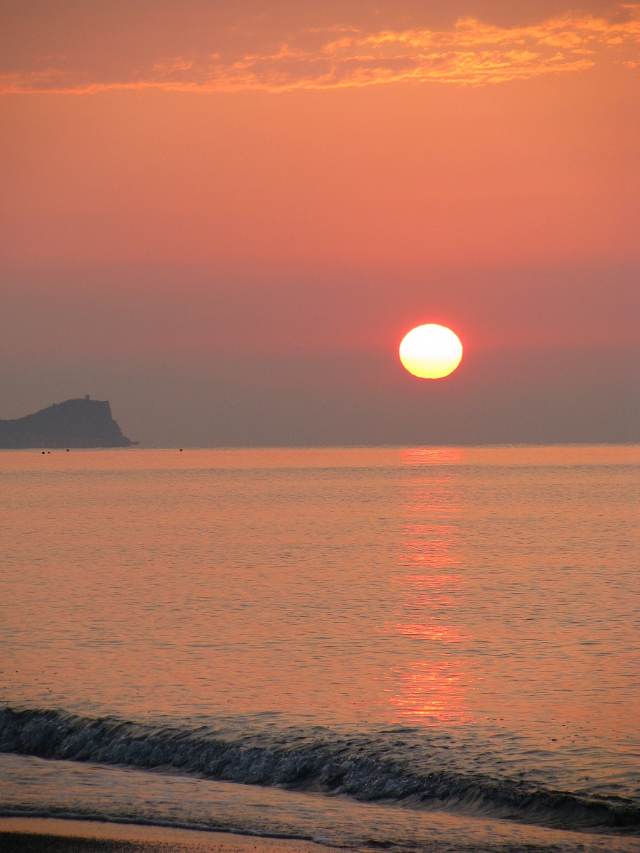 Sunrise in Pietra Ligure
