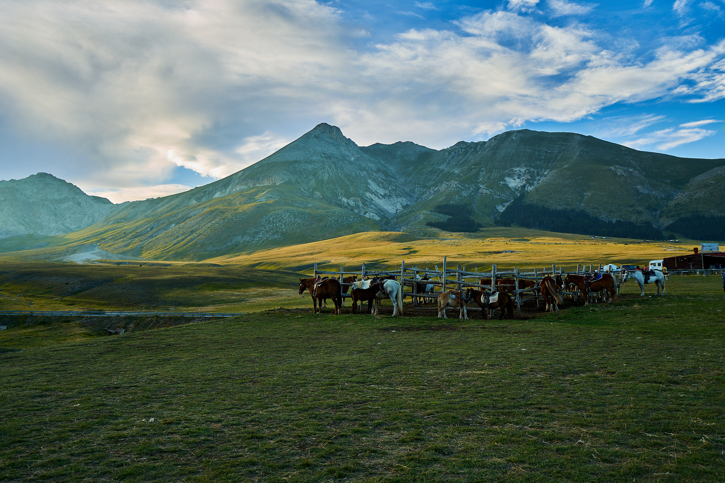 In the plain of Campo emperor