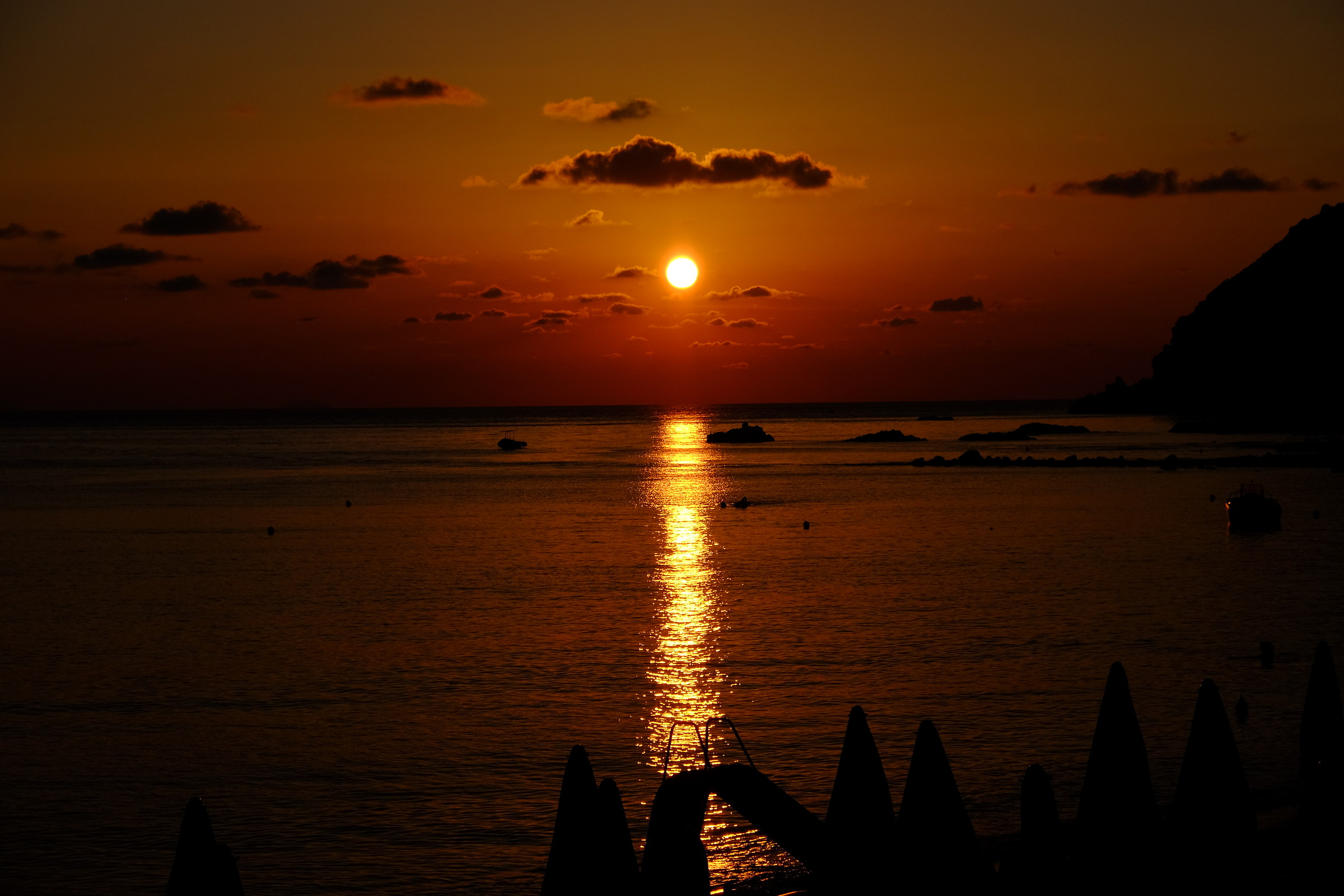 tramonto in calabria
