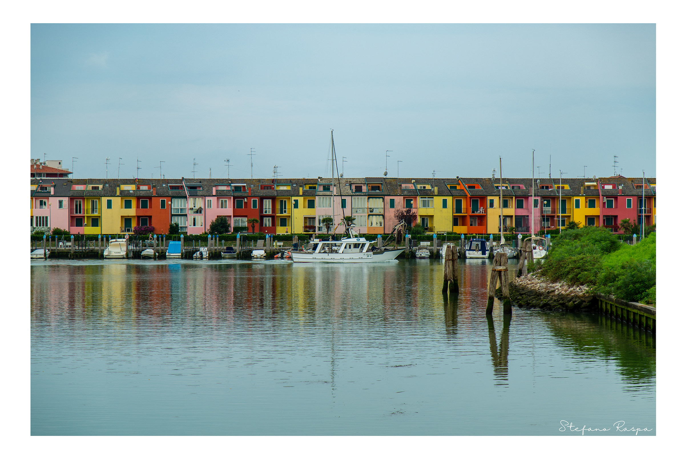 Darsena dell'Orologio. Caorle, estate 2018.