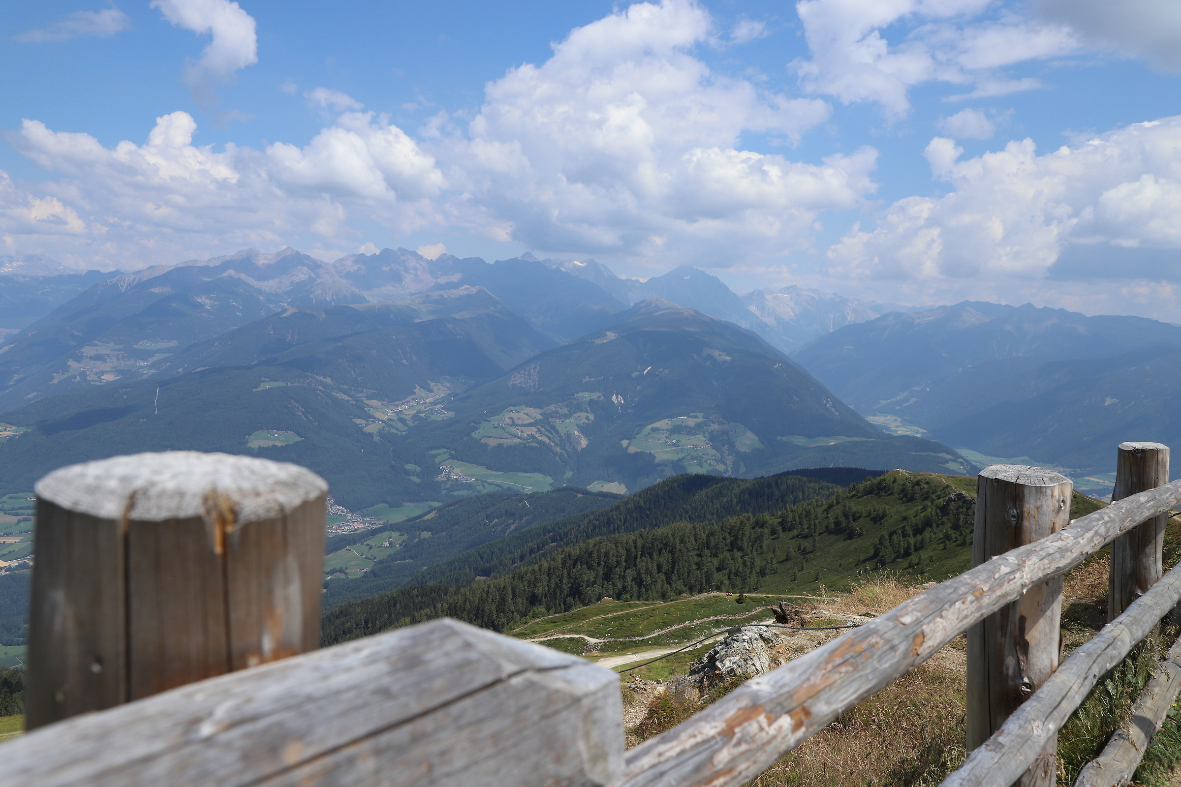 View from Plan de Corones