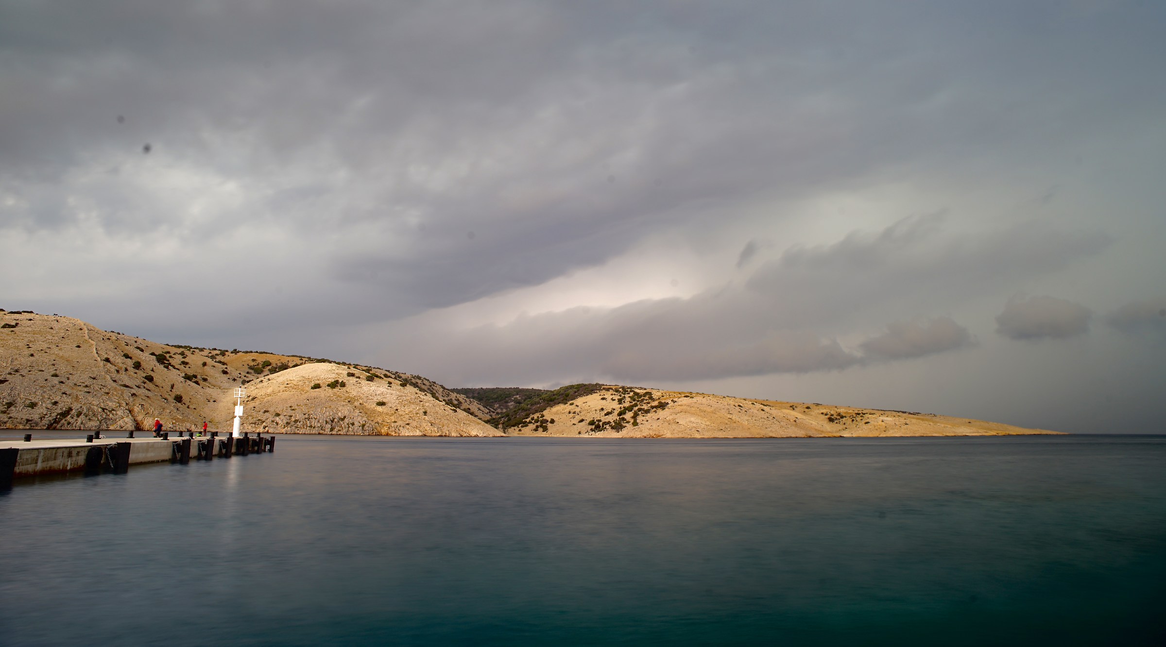 From the ferry to Rab