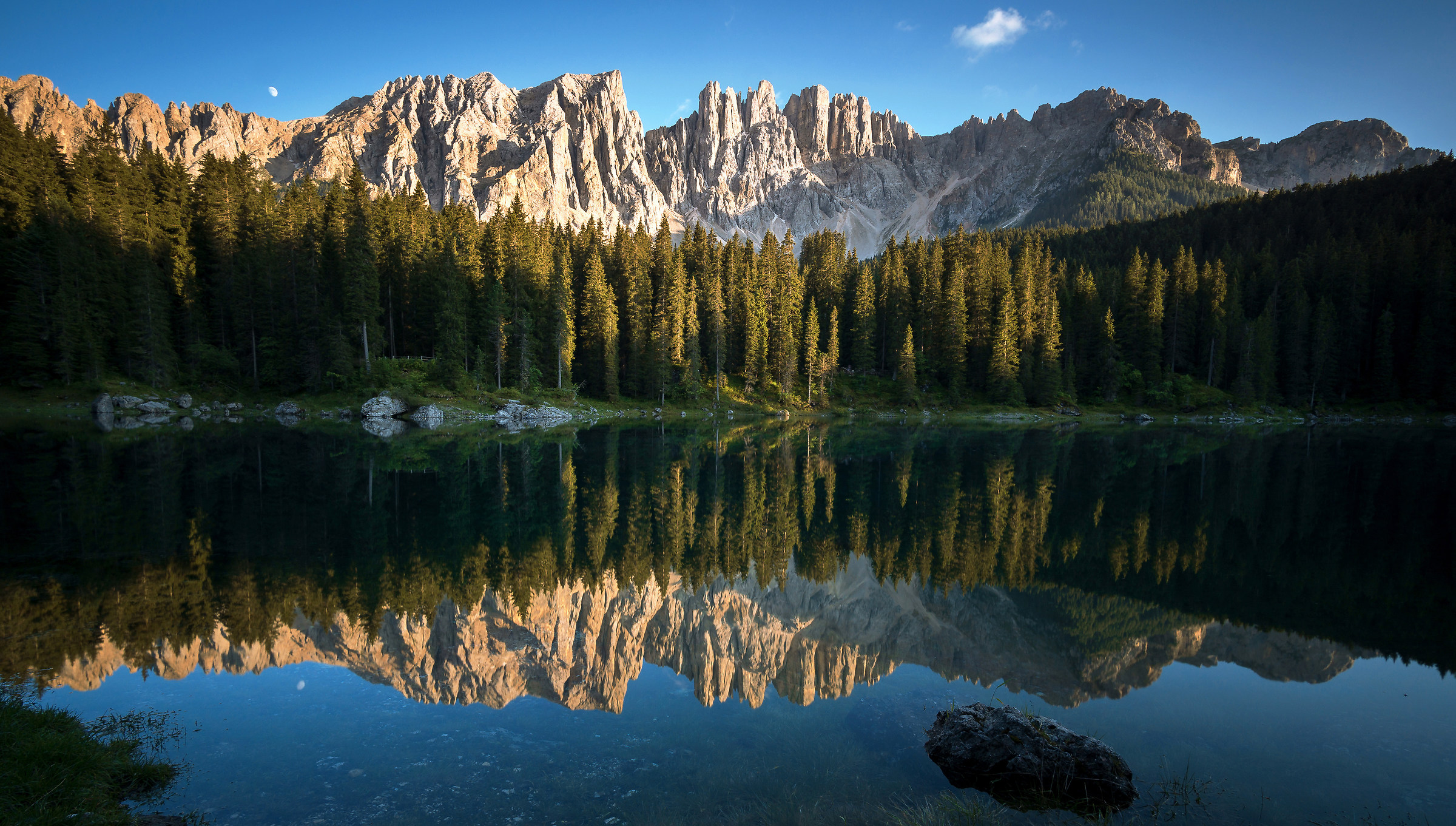 Golden hour al Carezza