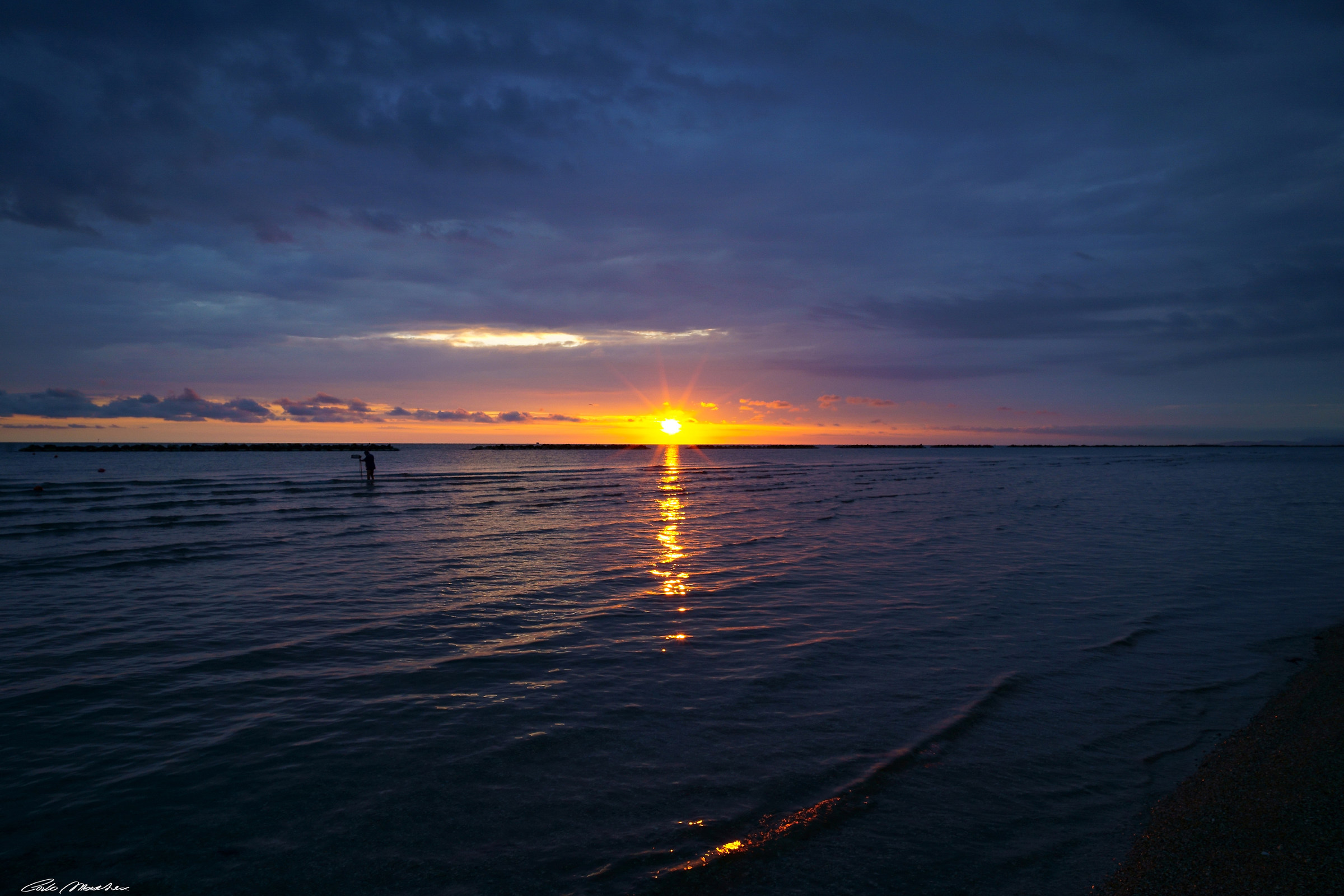 Adriatic, Sunrise of September 8, 2018