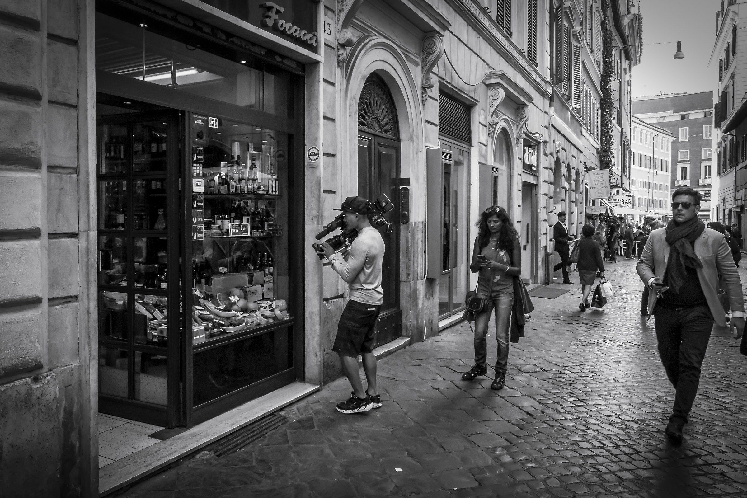 Il via vai cittadino